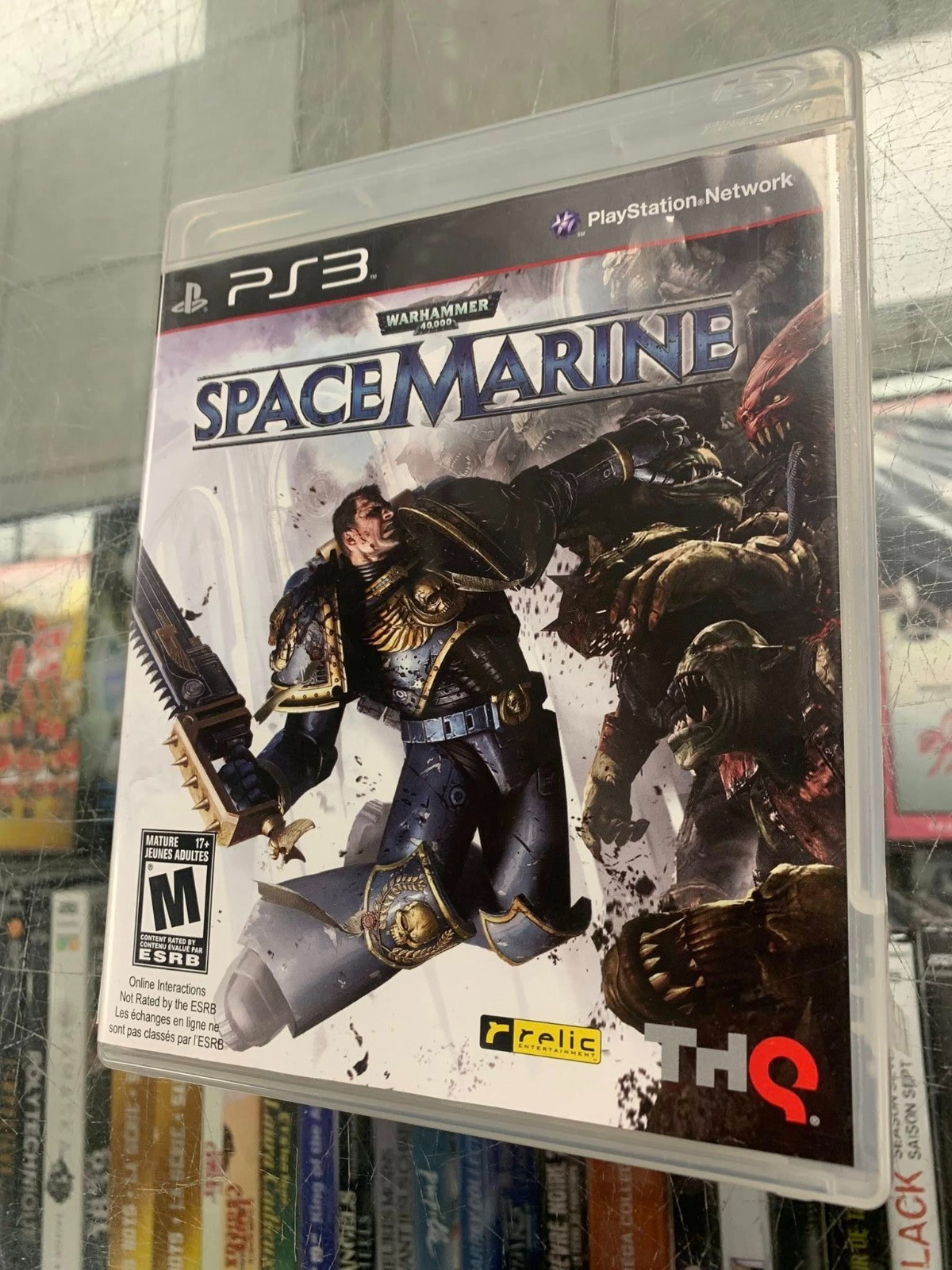 Warhammer 40,000: Space Marine – Sony PlayStation 3 PS3 – Good CIB NTSC THQ