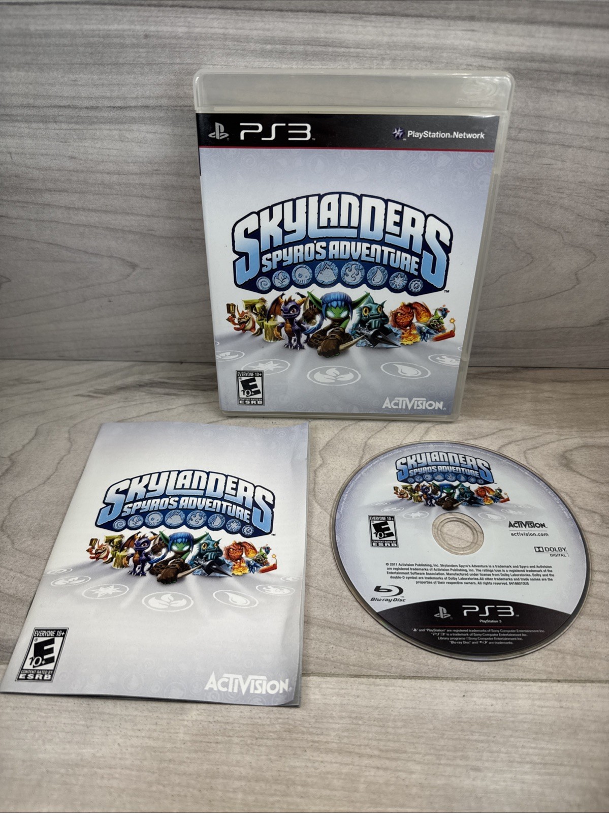 PS3 7 Game Bundle Ratchet Clank Future Skylanders Uncharted Drake’s Sonic Creed