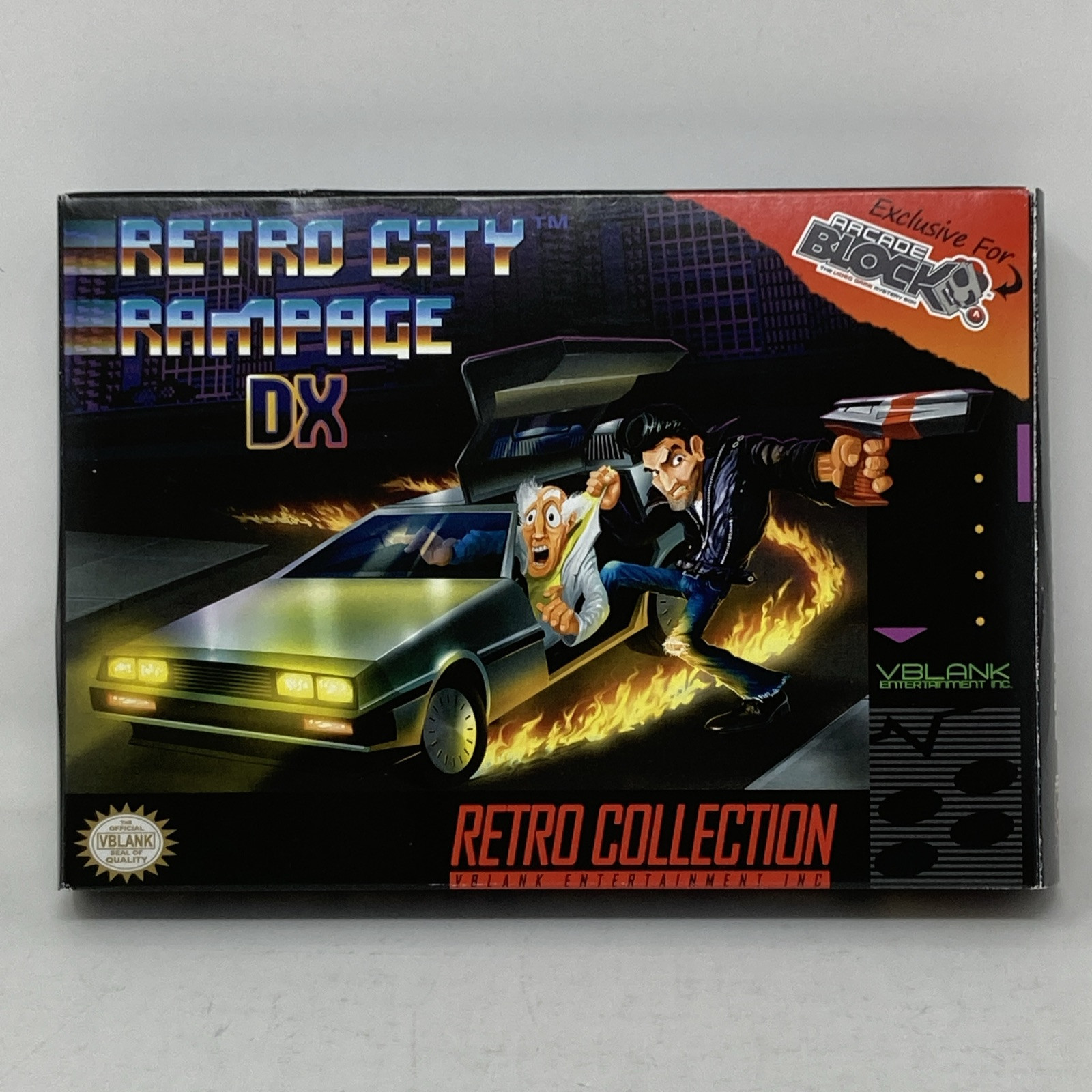 Retro City Rampage DX Arcade Block Exclusive Complete in Box CIB