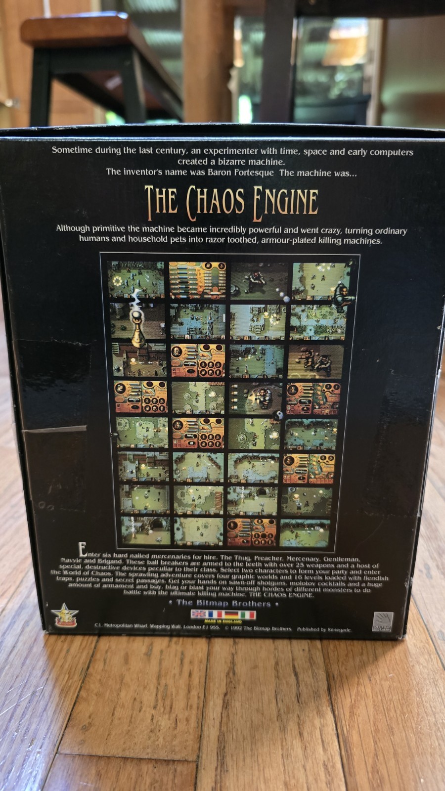 The Chaos Engine Amiga CD32 Big BOX complete PAL