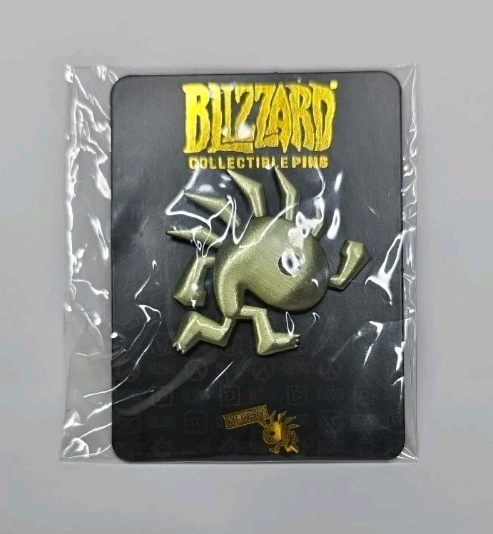 Blizzard Warcraft Merchy Murloc Gold Pin BlizzCon Exclusive 2016 Wow New