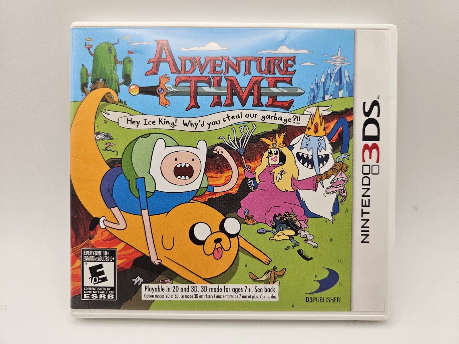 Adventure Time: Hey Ice King Why’d You Steal Our Garbage Nintendo 3DS – Tested