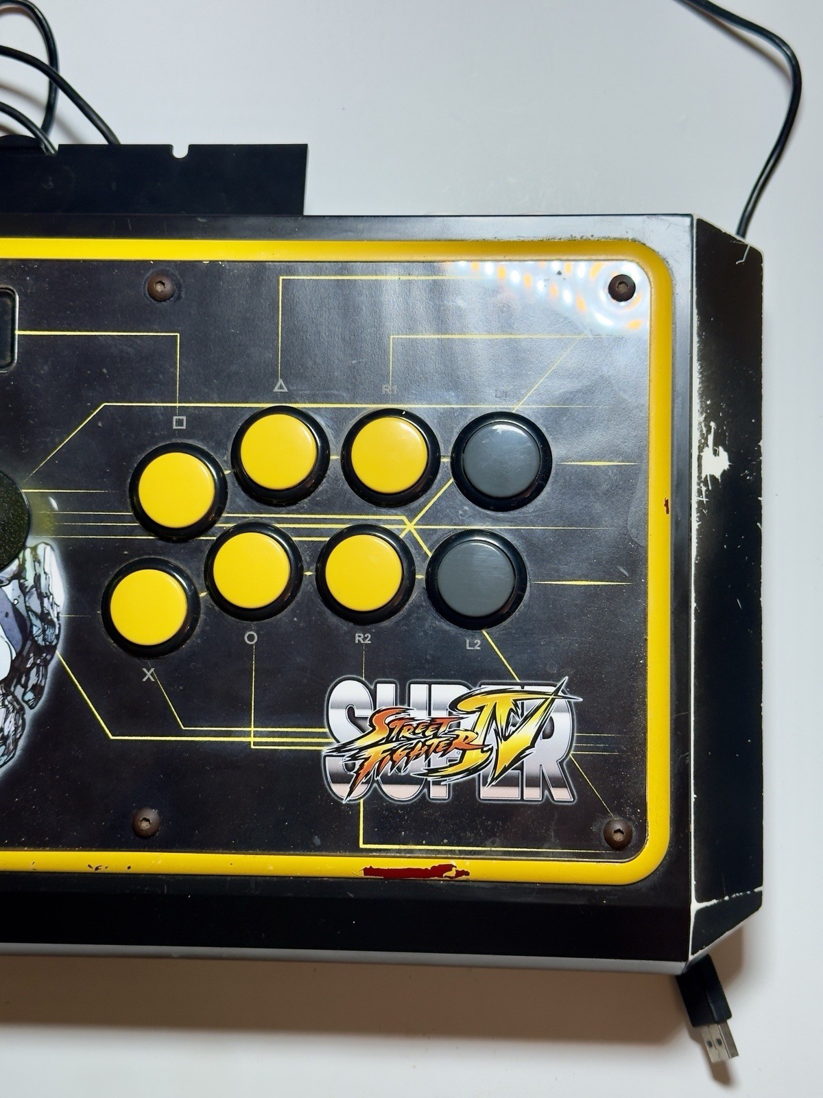 Super Street Fighter IV PS3 Arcade Fightstick Tournament Edition Capcom Tested