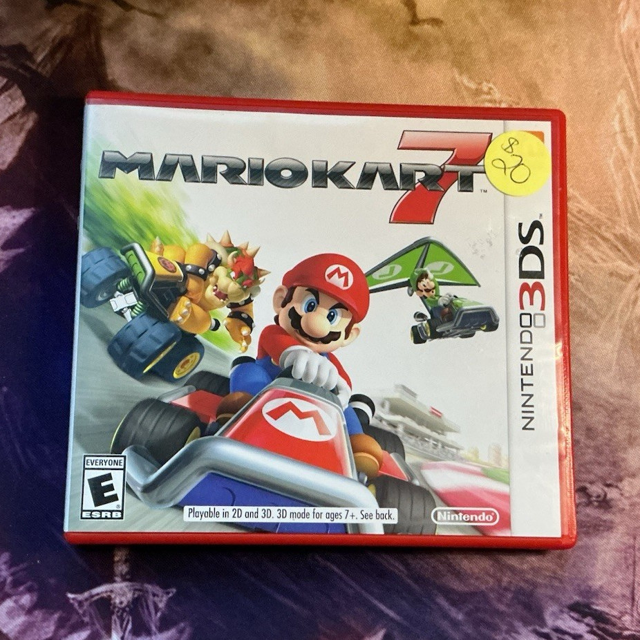 Nintendo Mario Kart 7 – Nintendo 3DS, Manual Included, Multiplayer, NTSC-U/C