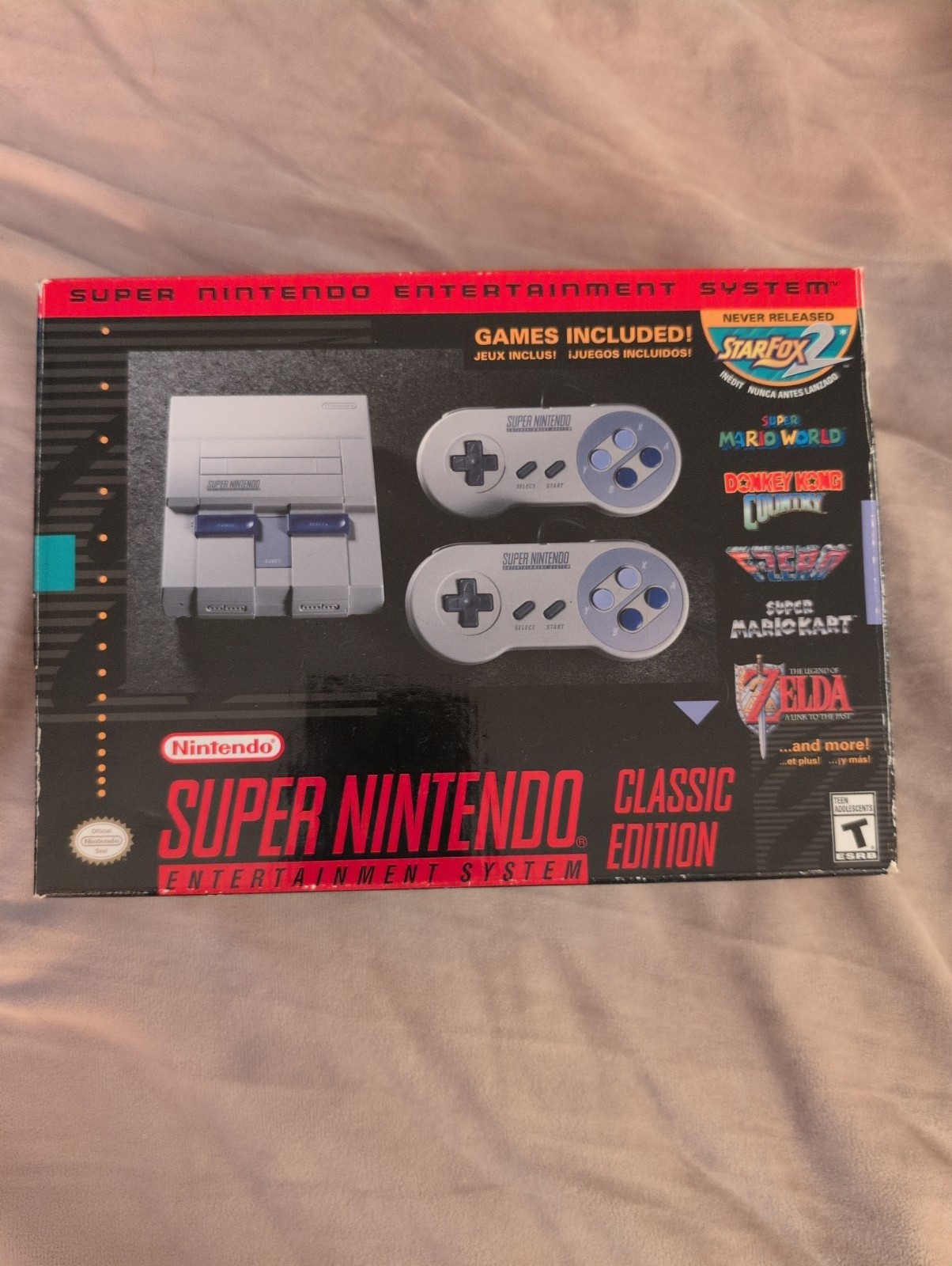 Nintendo Super NES Classic Edition Gaming Console – Grey