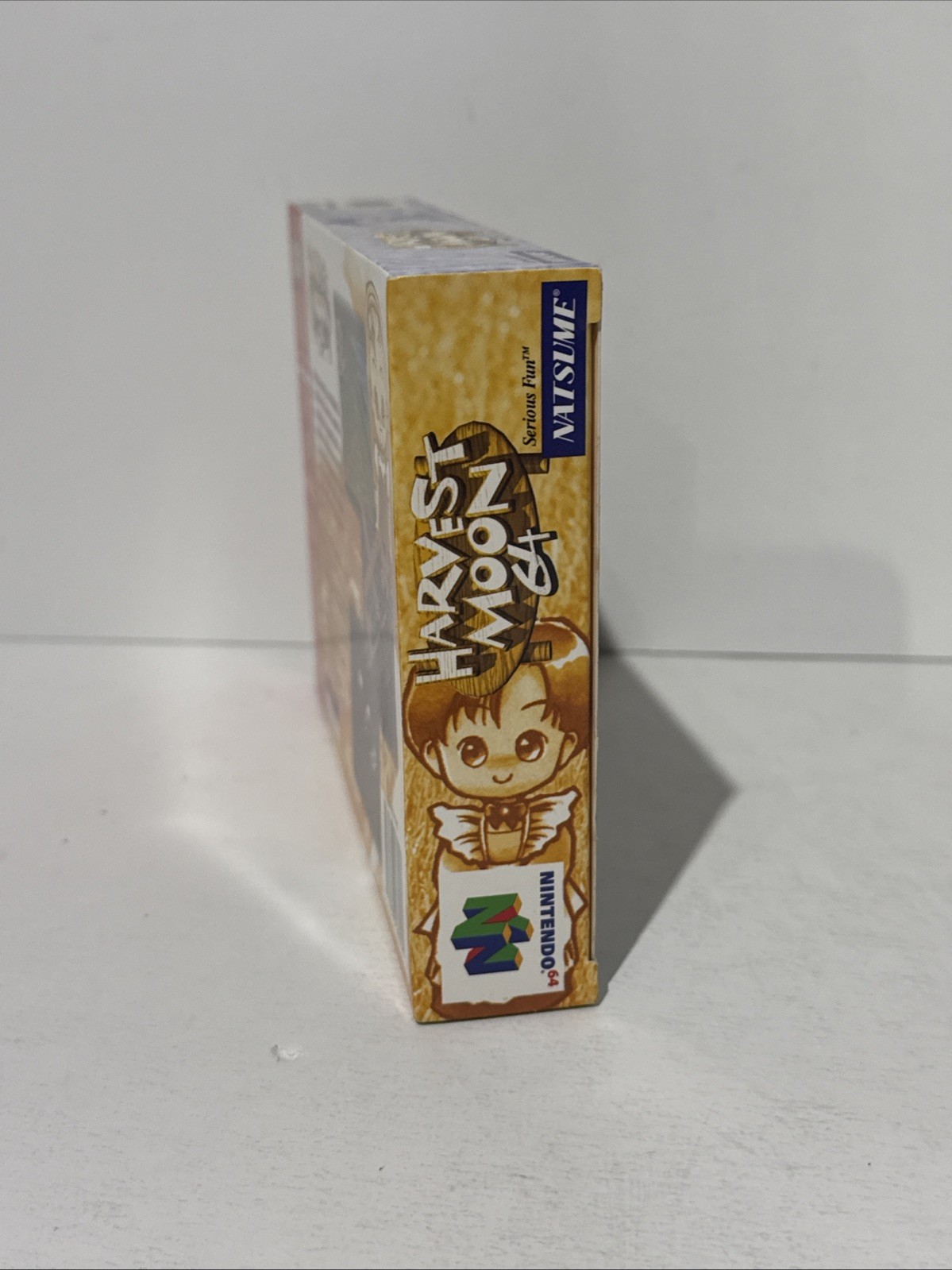 Harvest Moon (Nintendo 64 N64) Complete in Box CIB Very Nice! Box Protector