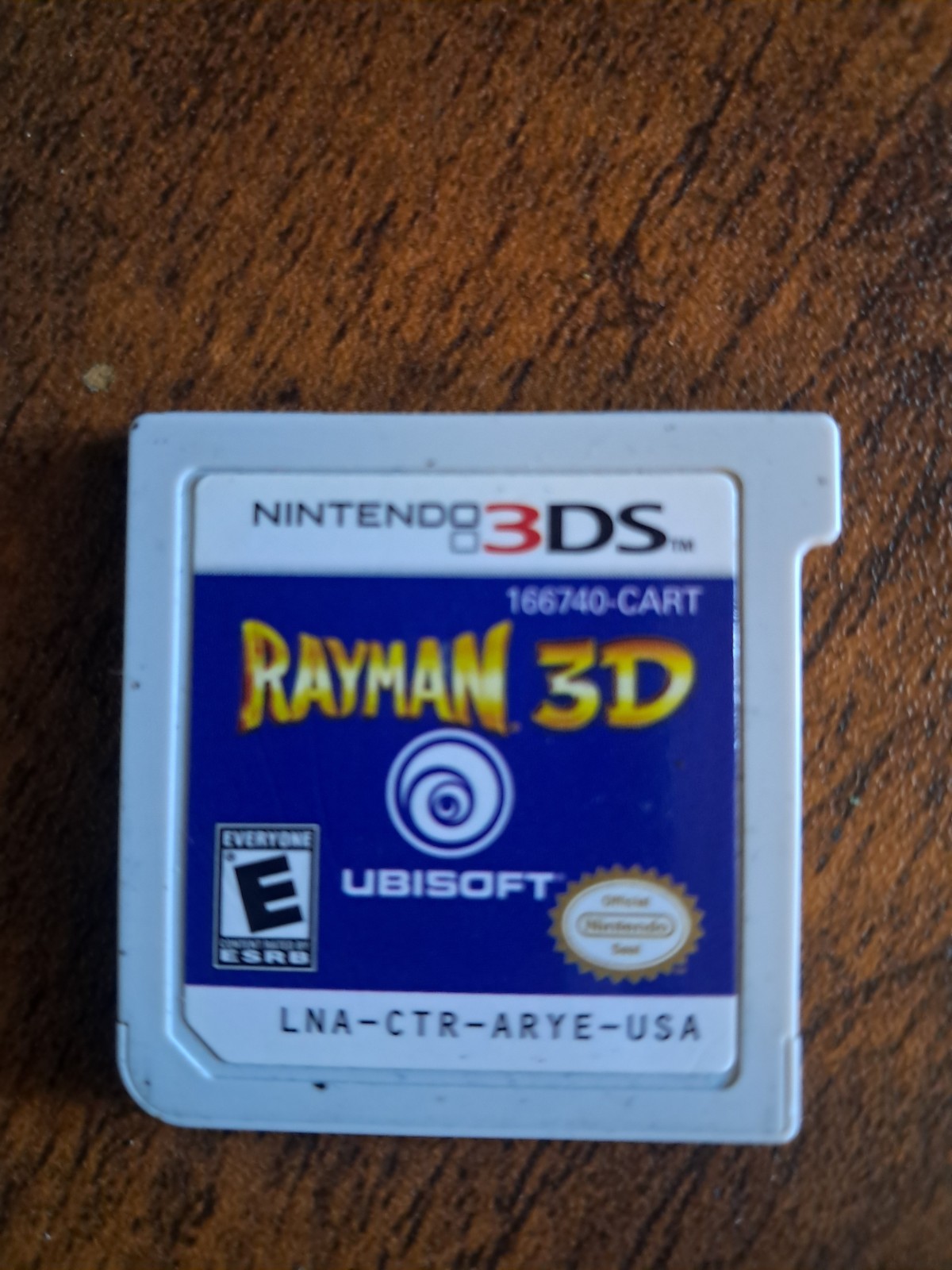 Rayman 3D Nintendo 3DS Authentic Game Cartridge No Case Or Manual Rated E
