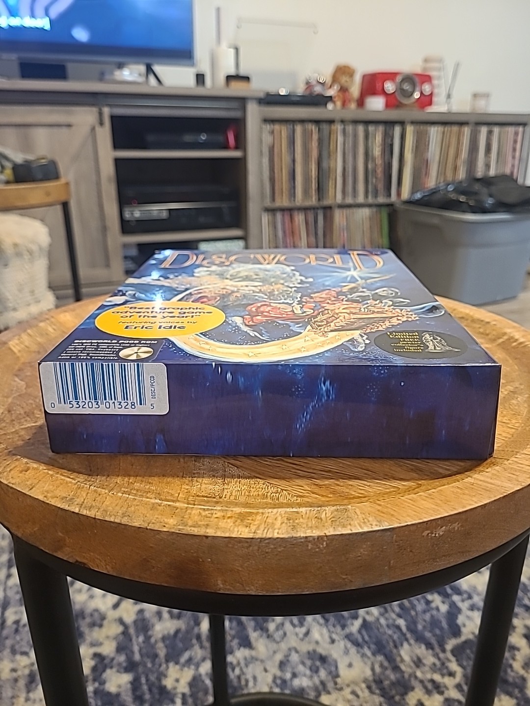 DISCWORLD 1 PC GAME TERRY PRATCHETT 1995 Figure included RARE (NEW, OPEN BOX)