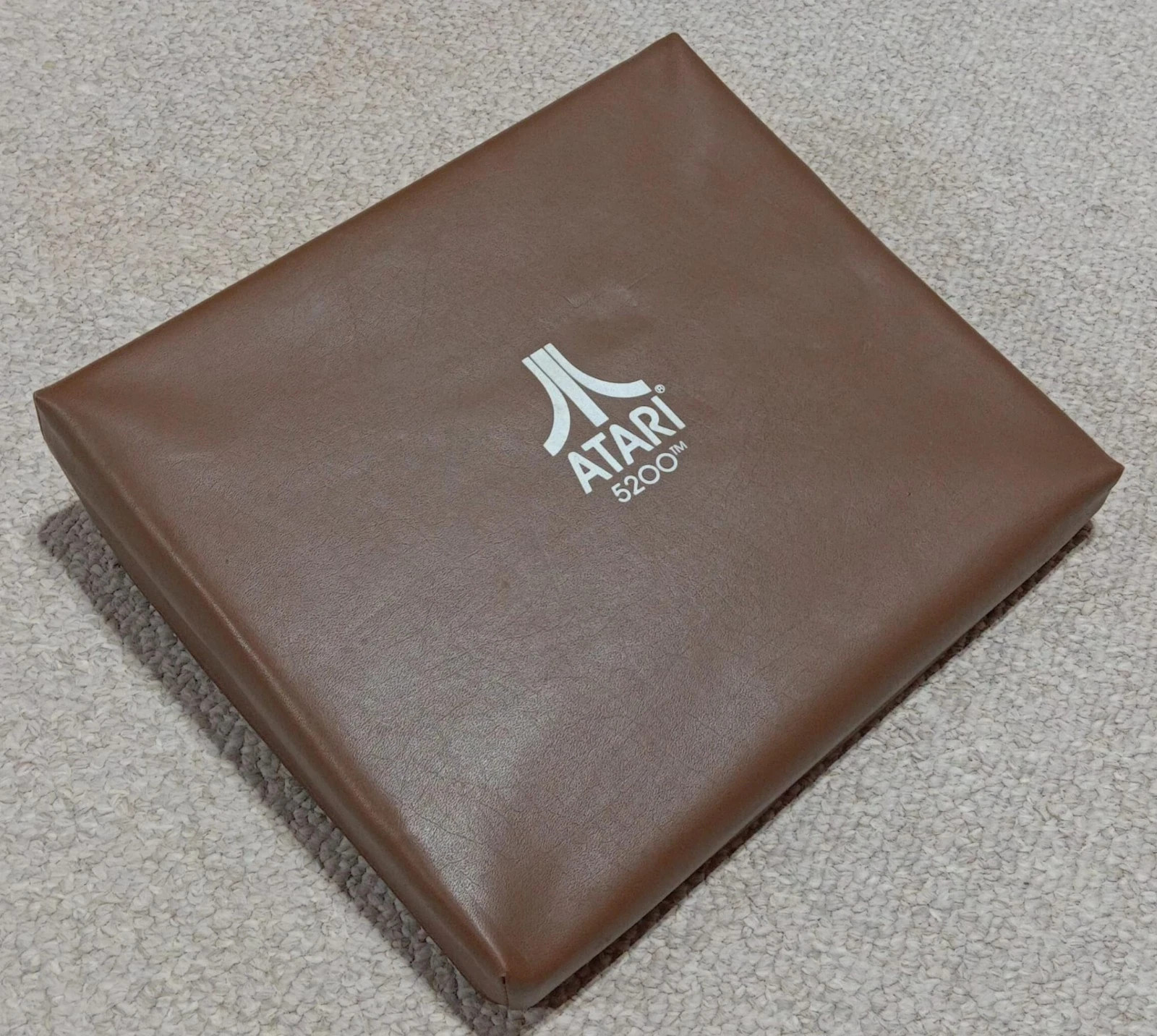 Atari 5200 Vintage 1983 Original Brown Console Dust Cover ONLY