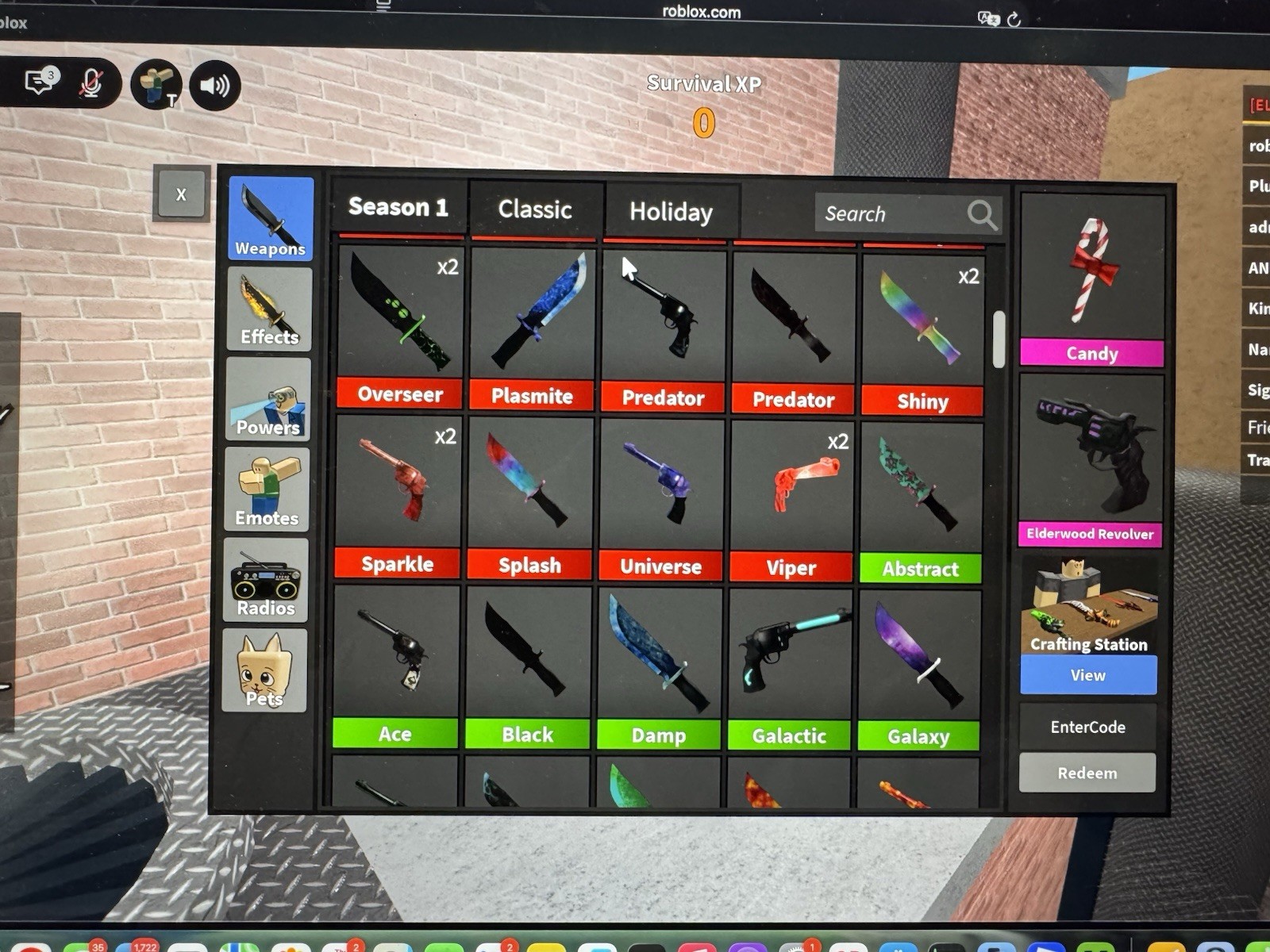 Roblox MM2 Murder Mystery 2 Items, COLLECTIBLES and GODLIES