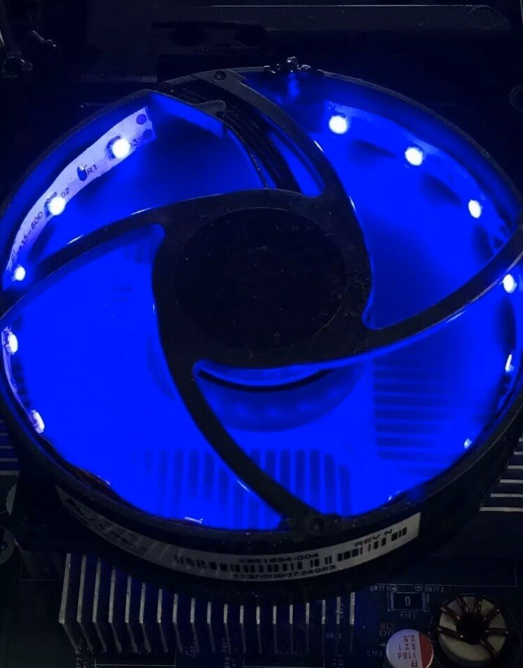 Xbox 360 Led Fan, or RGB LED App, Single Plug & Play LED FAN ONLY/Send In, Read