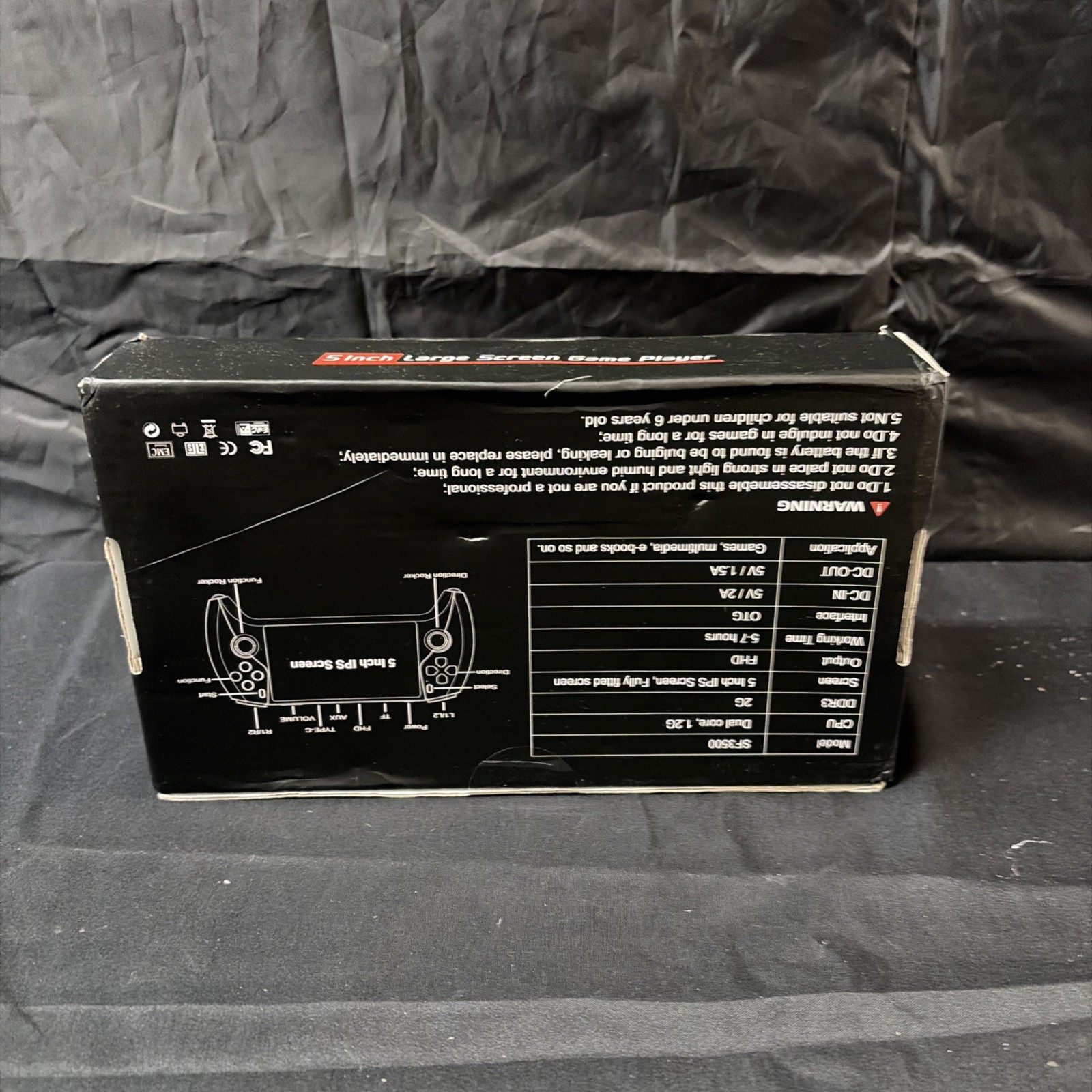 SF3500 | Handheld Game Console Emulator | 5” Screen | Thousands Of Games