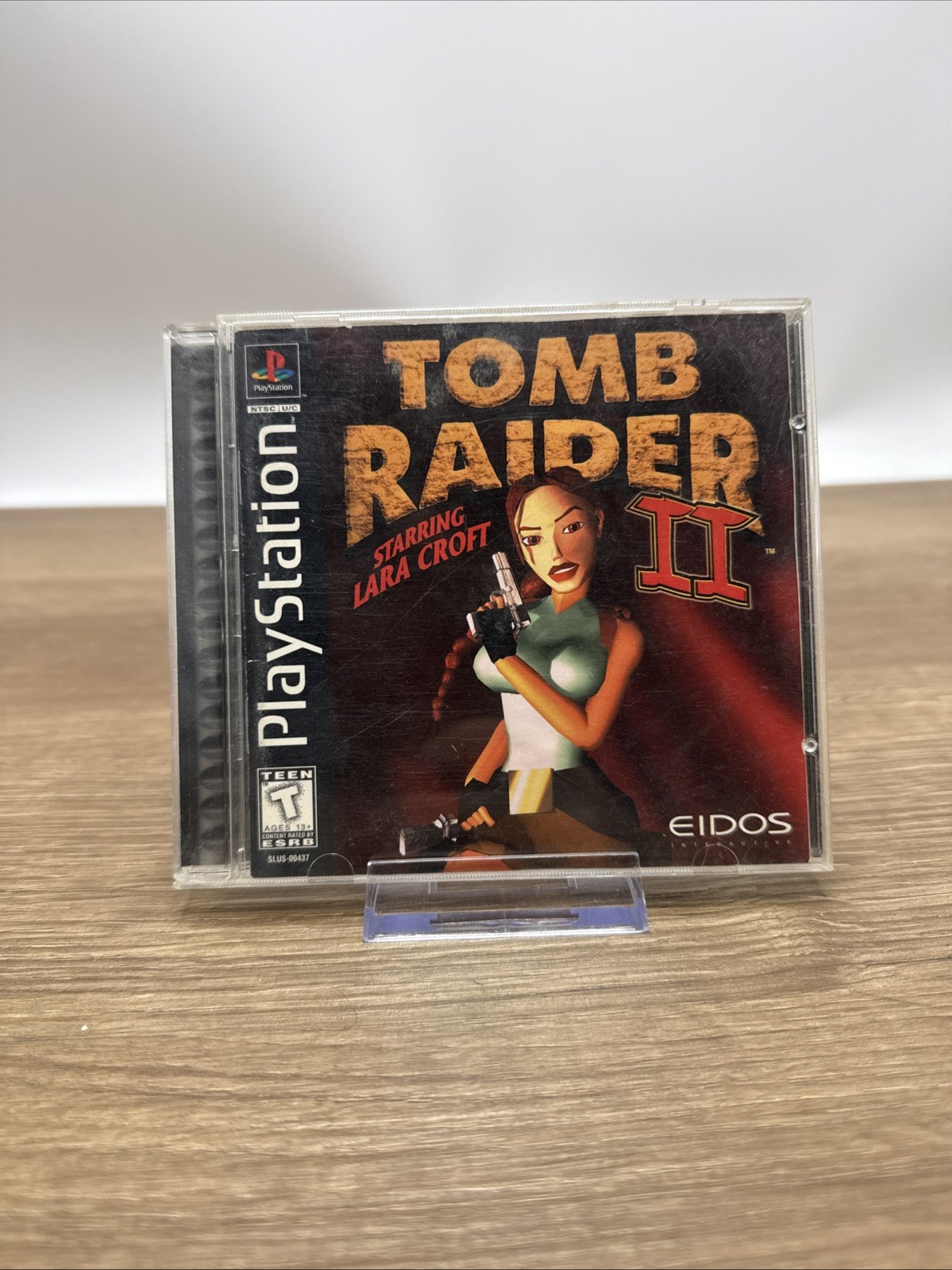 Tomb Raider II 2 Lara Croft Black Label (Sony PlayStation 1997) PS1 COMPLETE CIB