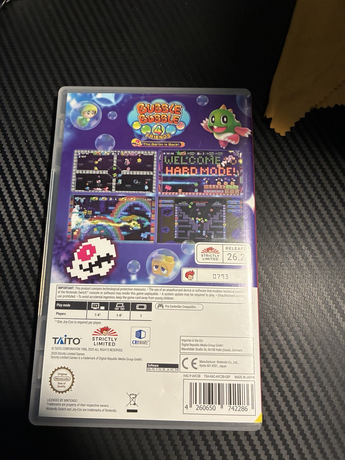 Bubble Bobble 4 Friends – Nintendo Switch – Strictly Limited Games