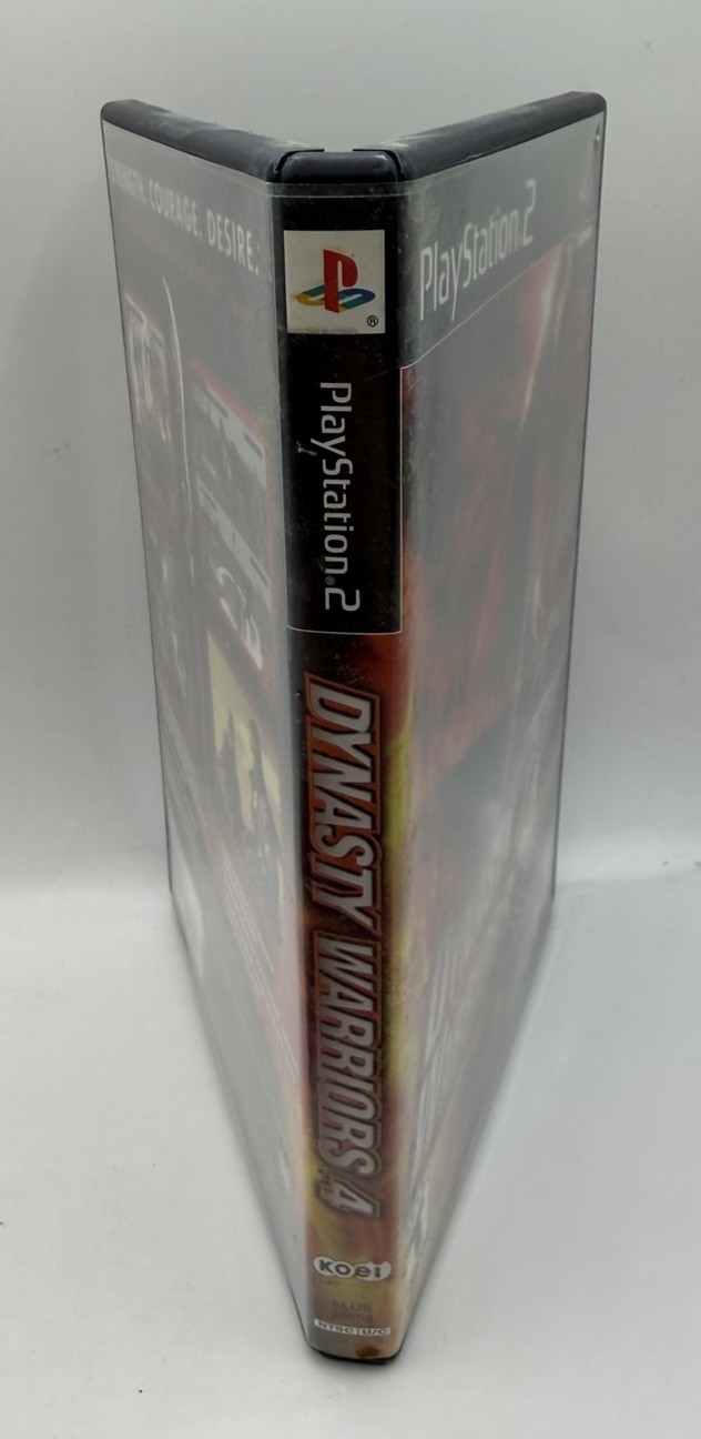 DYNASTY WARRIORS 4 CIB CASE MANUAL DISC W/ REG CARD Playstation 2 PS2 TESTED