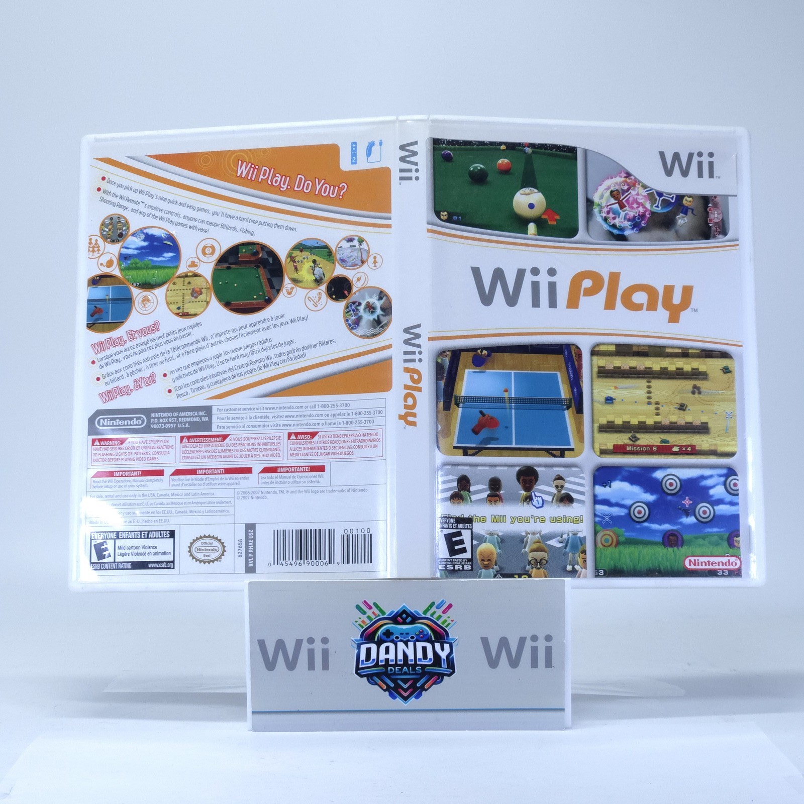 Wii Play CIB W/ Manual – Wii