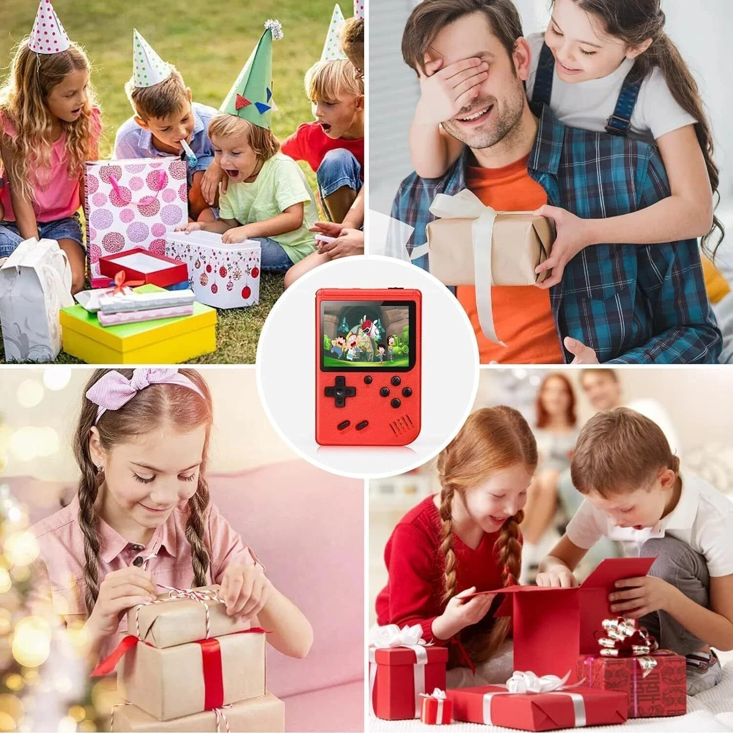 Handheld Game Console 400 in 1 Retro Video Game Player 8 Bit Portable Console US