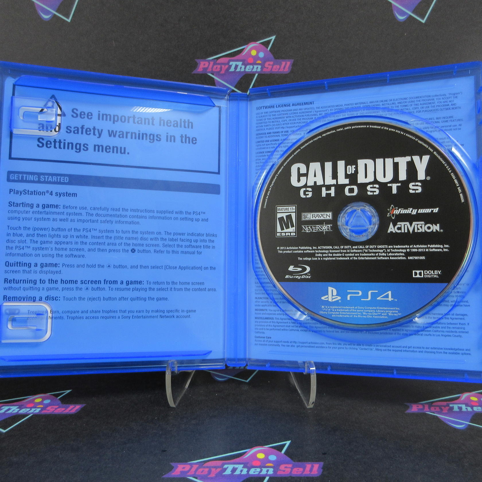Refurbished Call of Duty Ghosts PS4 PlayStation 4 Complete – Very Good