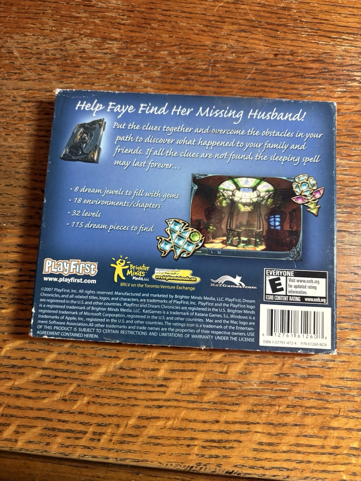 DREAM CHRONICLES Adventure PC Game Win/Mac VERY CLEAN WITH SLEEVE