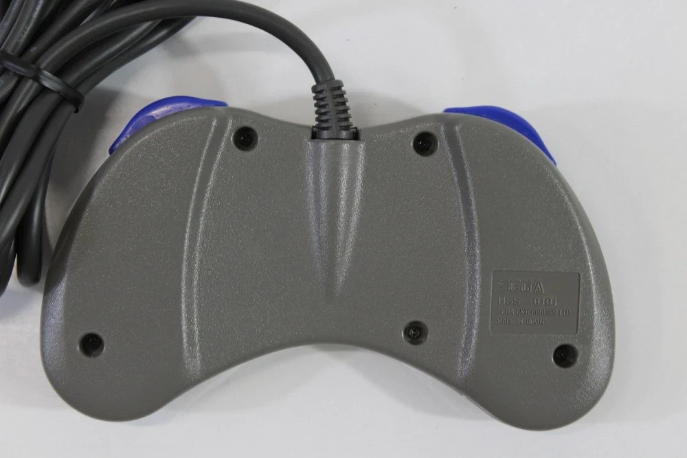 Official Sega Saturn Gray Controller HSS-0101 OEM SS Japan TESTED US Seller A VG