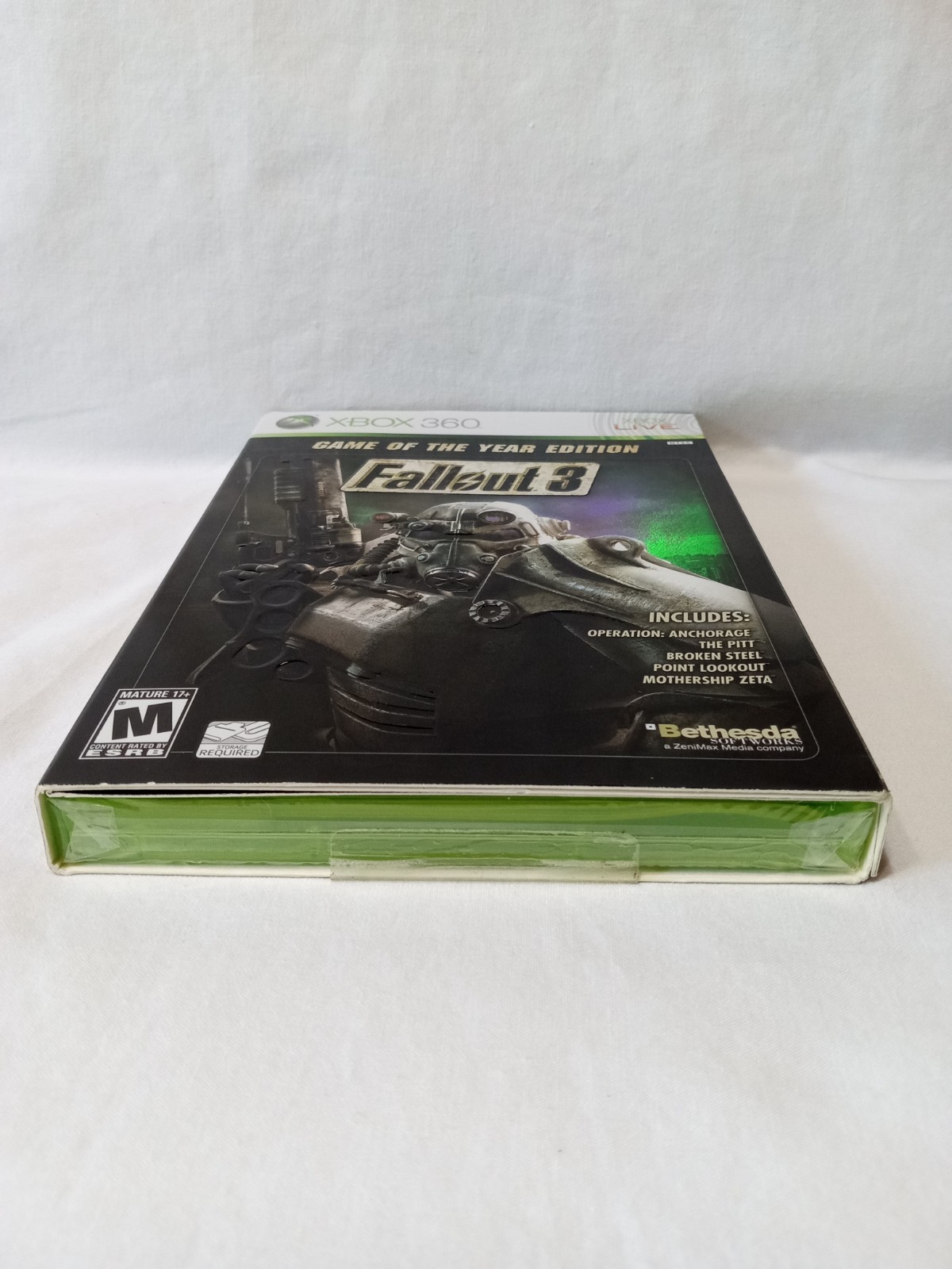 Fallout 3 Game Of The Year Edition W/ Slipcover Xbox 360 Brand New Sealed