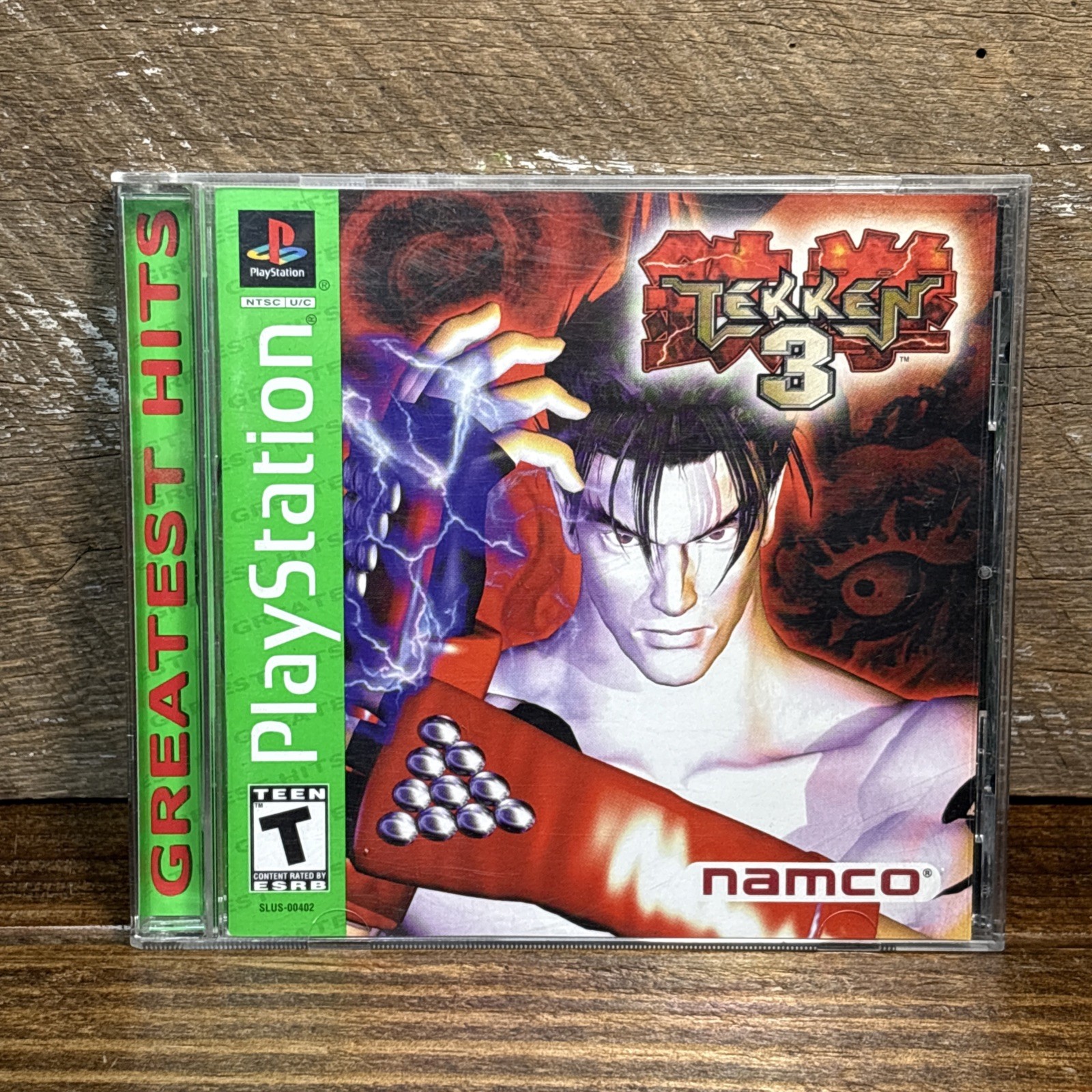 Tekken 3 PS1 Complete w/ Reg Card Tested Greatest Hits Sony PlayStation 1998