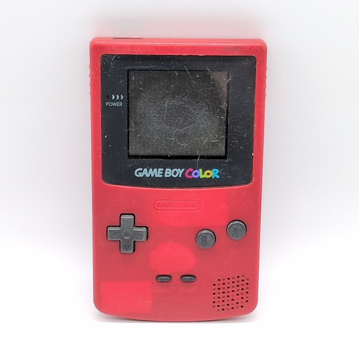 Nintendo Game Boy Color Handheld Console Red Model CGB-001 Power Not Working