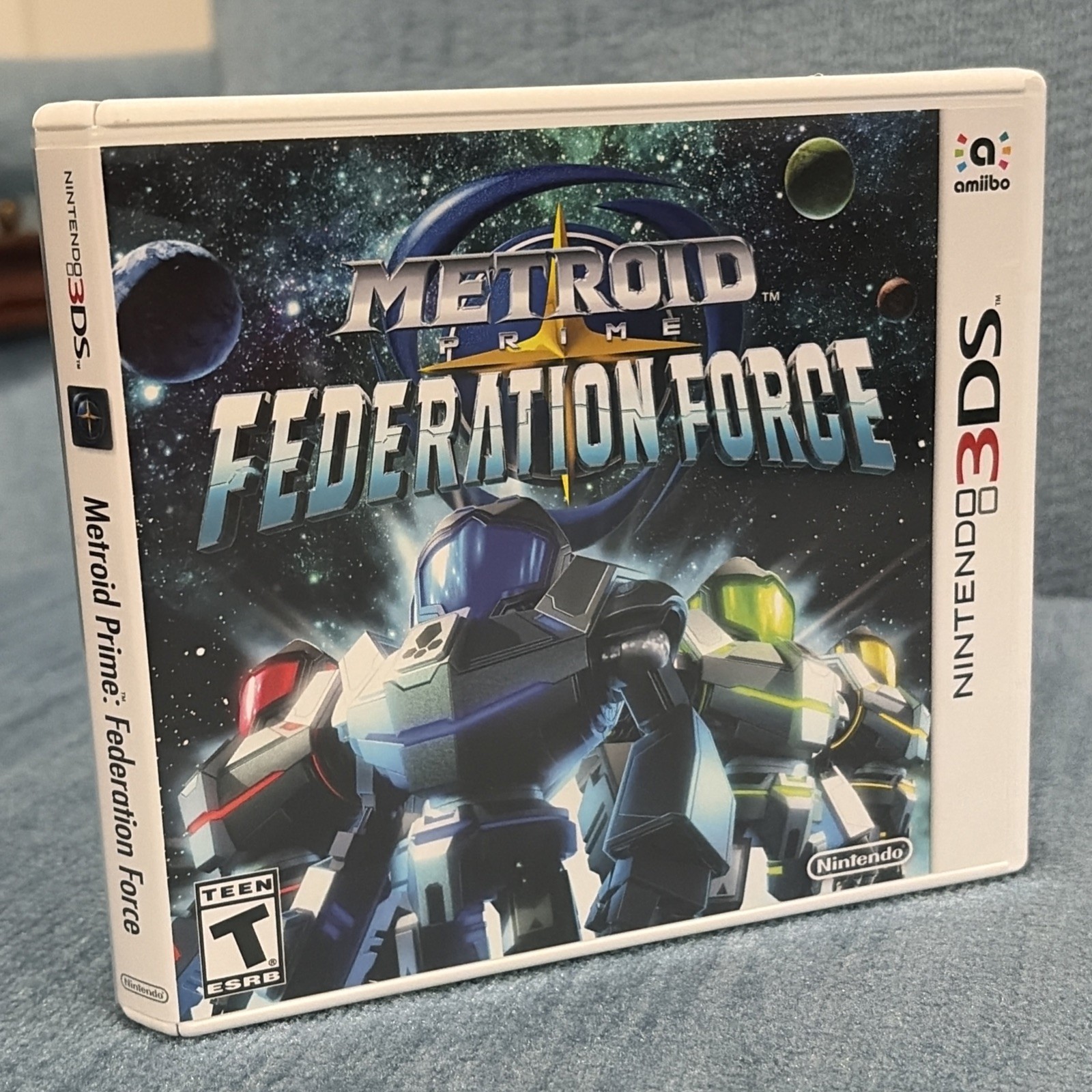 Metroid Prime: Federation Force (Nintendo 3DS, 2016) CIB Tested CLEAN