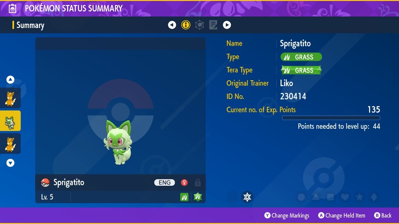 Sprigatito Event 💚 Liko Sprigatito 💚 Pokémon Scarlet & Violet