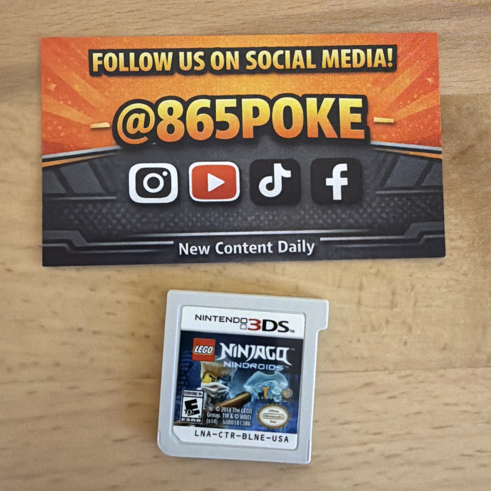 LEGO Ninjago: Nindroids (Nintendo 3DS, 2014)