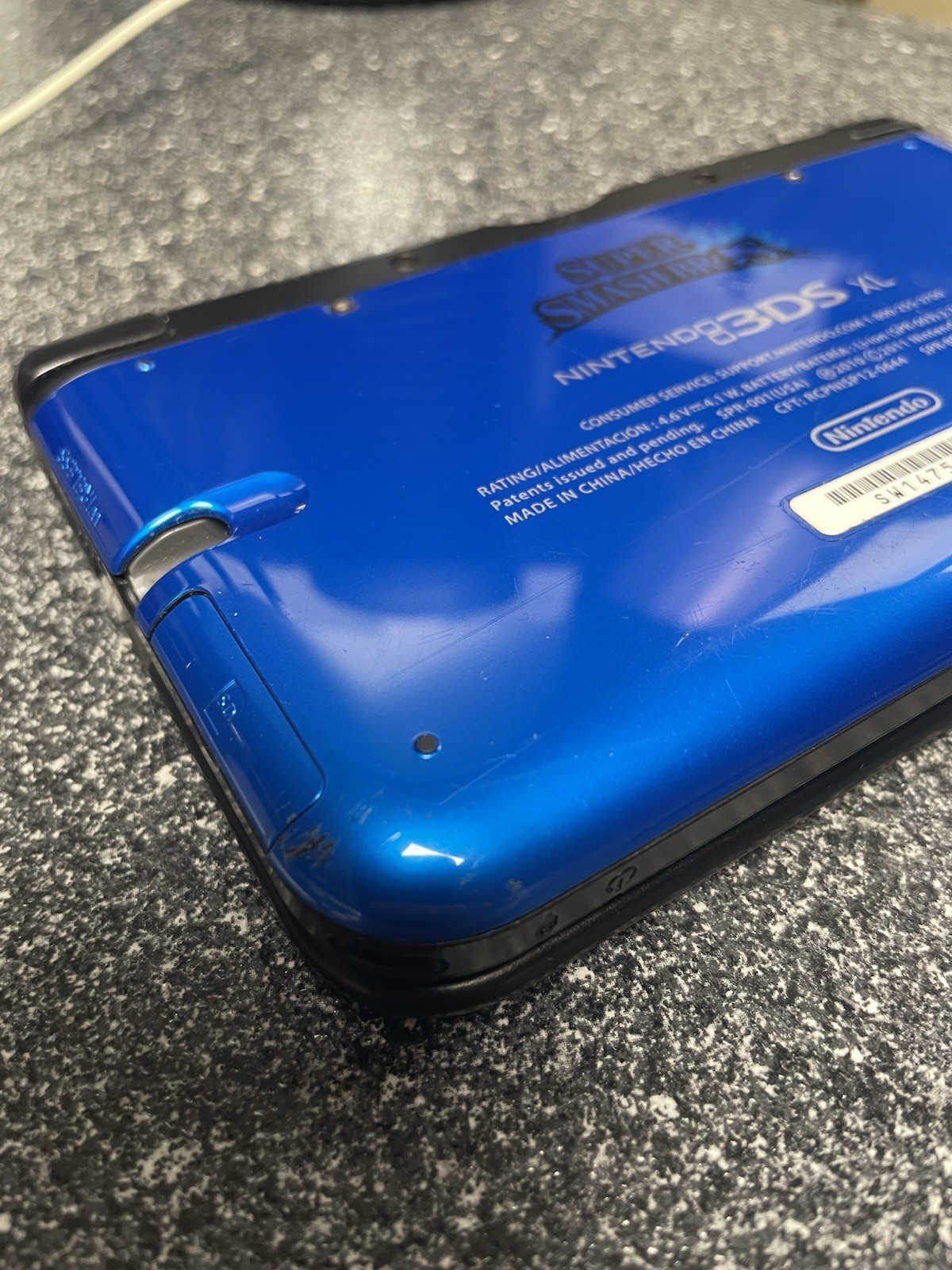 Nintendo 3DS XL Super Smash Bros. Edition Blue Handheld Console – NO SOUND