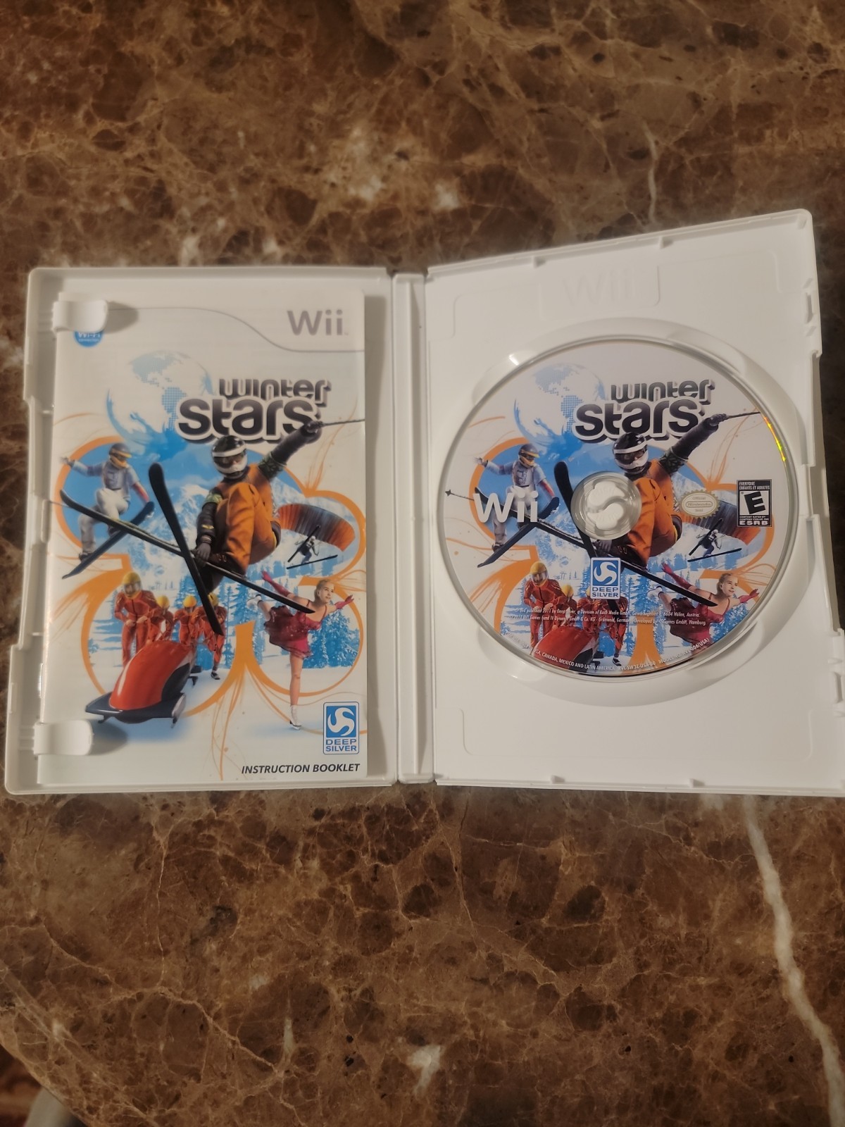 Nintendo Wii Game Winter Stars (2011) Complete with Manual