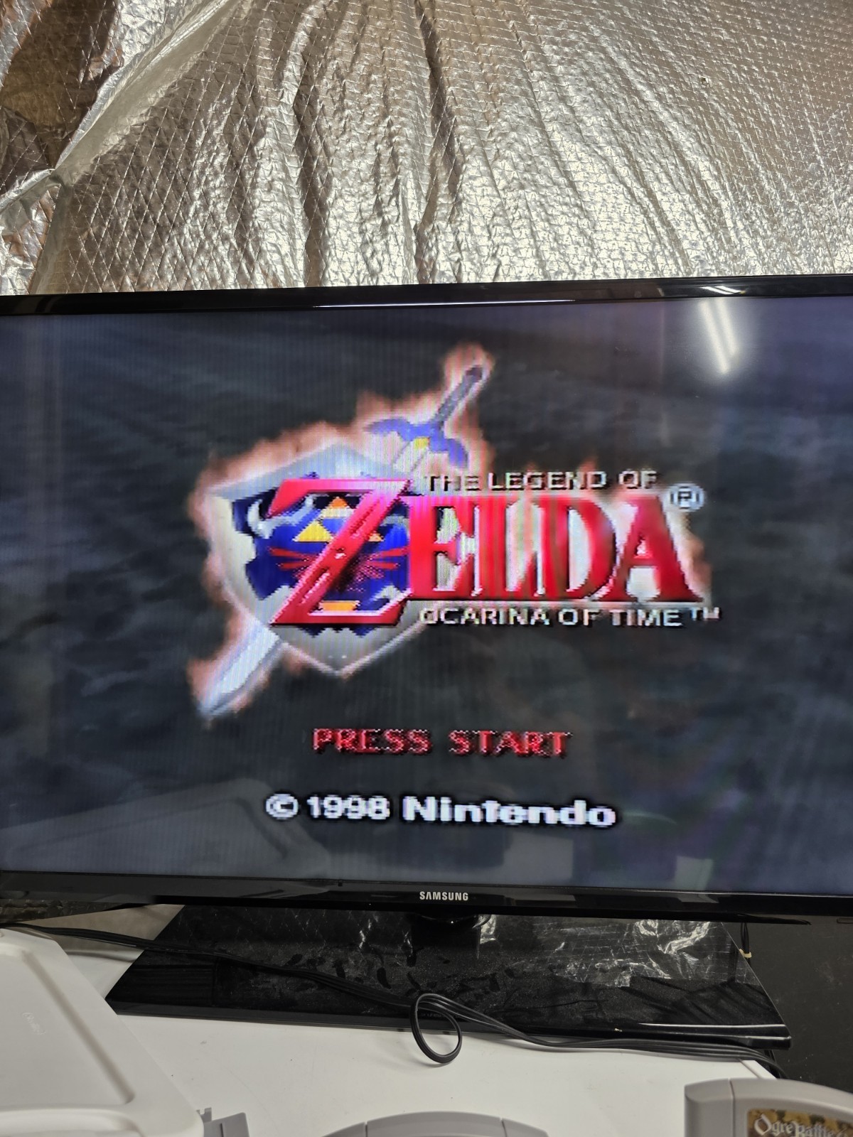 Authentic The Legend of Zelda Ocarina of Time Collectors Edition N64 TESTED