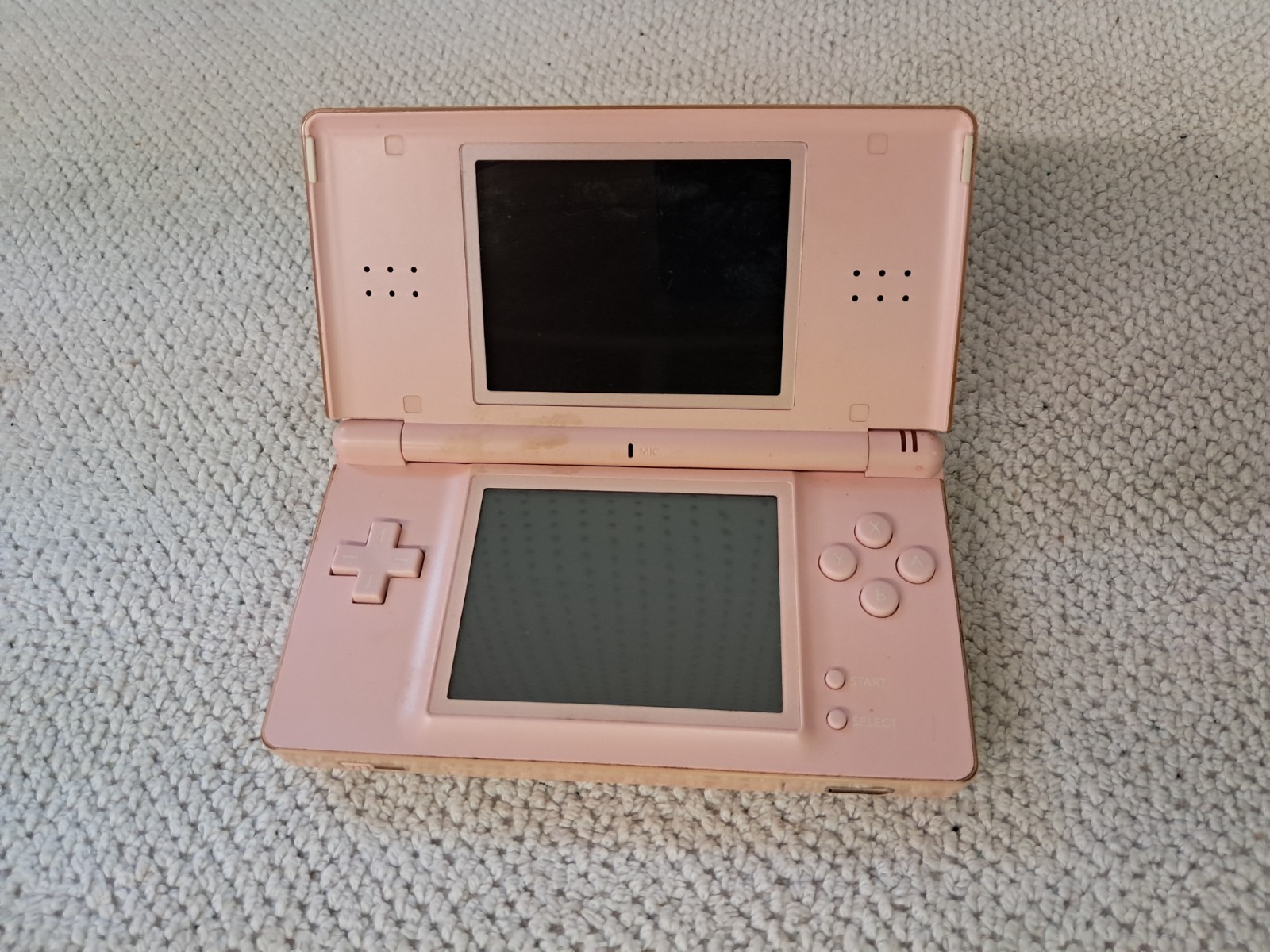 Nintendo DS Lite Pink Console Only Model USG-001 Parts/Repair Only