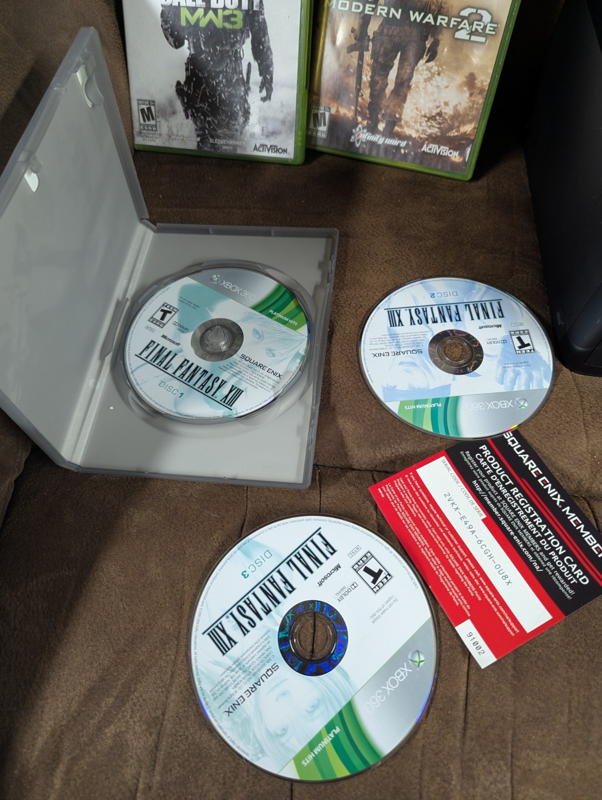 Microsoft Xbox 360 E 250GB Console Cables Bundle Games Tested