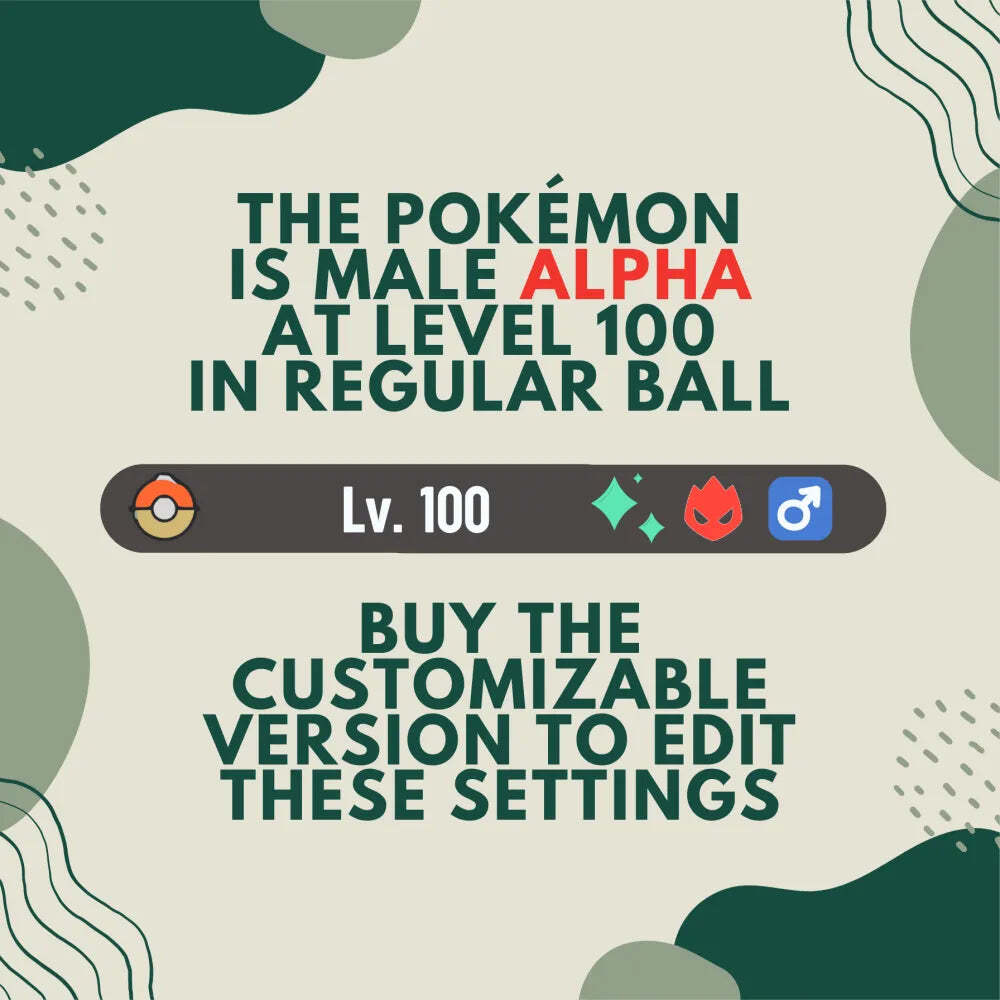 Abomasnow Shiny ✨ Legends Pokémon Arceus 6 IV Max Effort Alpha Leggende Custom