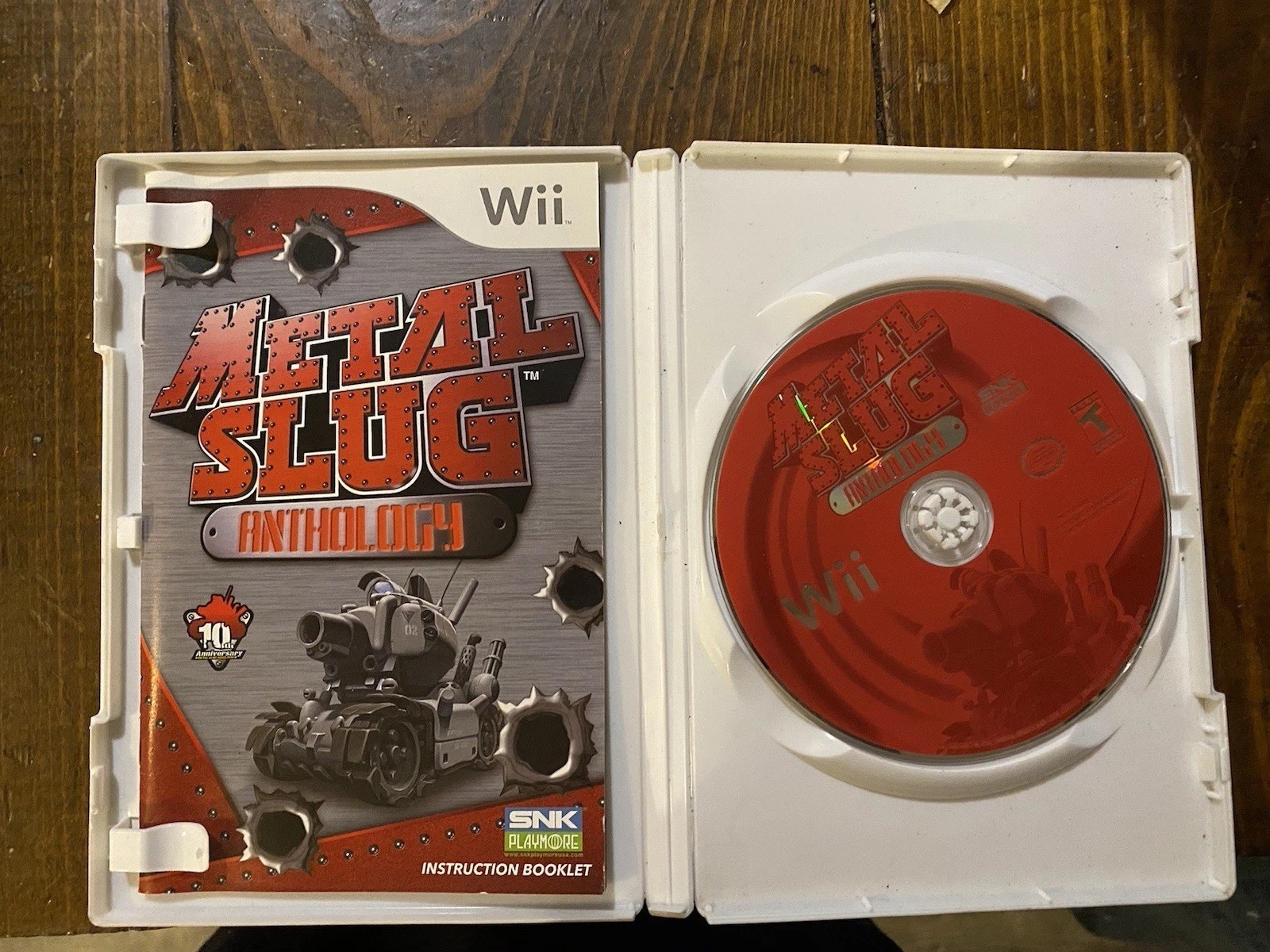 Metal Slug Anthology for Nintendo Wii Complete 7 game set.