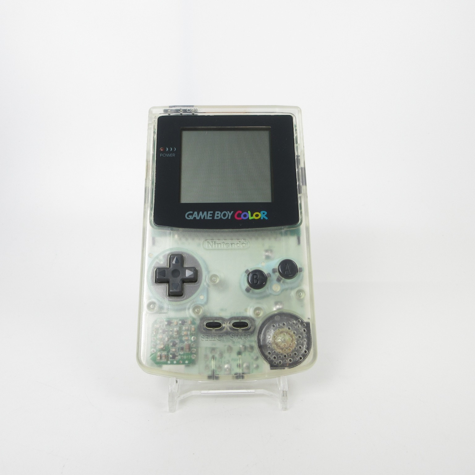 【Excellent】Nintendo Gameboy Color Clear Console #RET0510/01