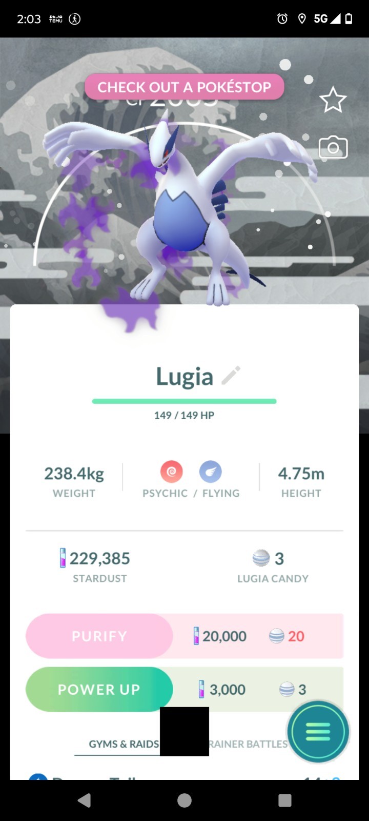 Niantic Pokémon GO Android Legendary Pokémon Account/Screenshots Bundle