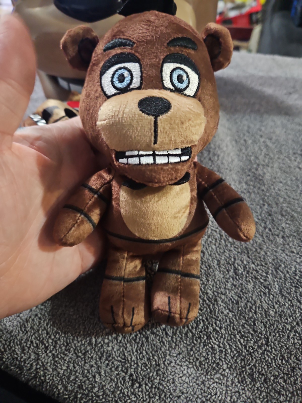 Five Nights At Freddy’s 10th Anniversary Animatronic Talking Freddy Head WORKS