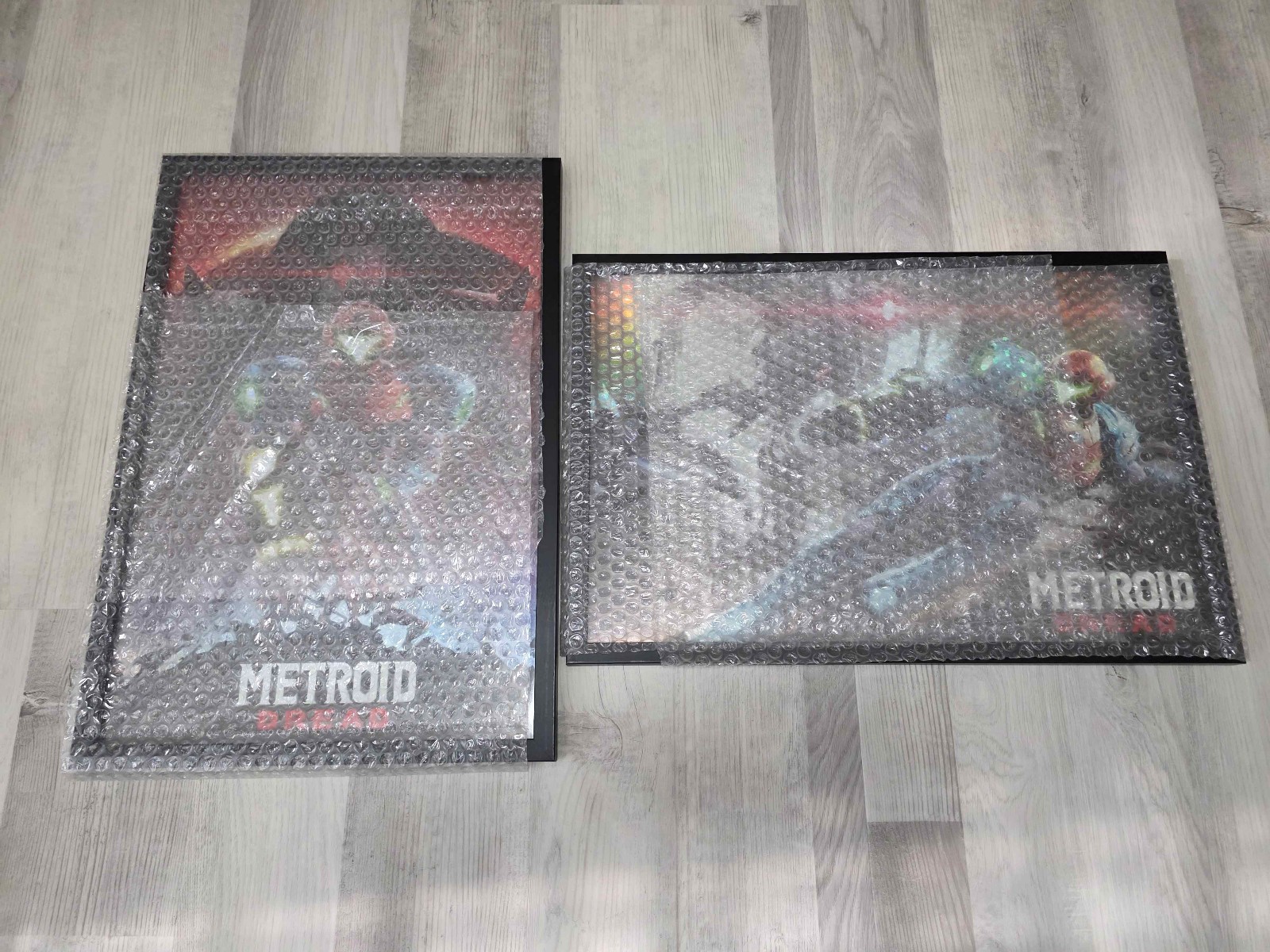 Nintendo Metroid Dread Framed Holographic Poster Set of 2 – My Nintendo Rewards