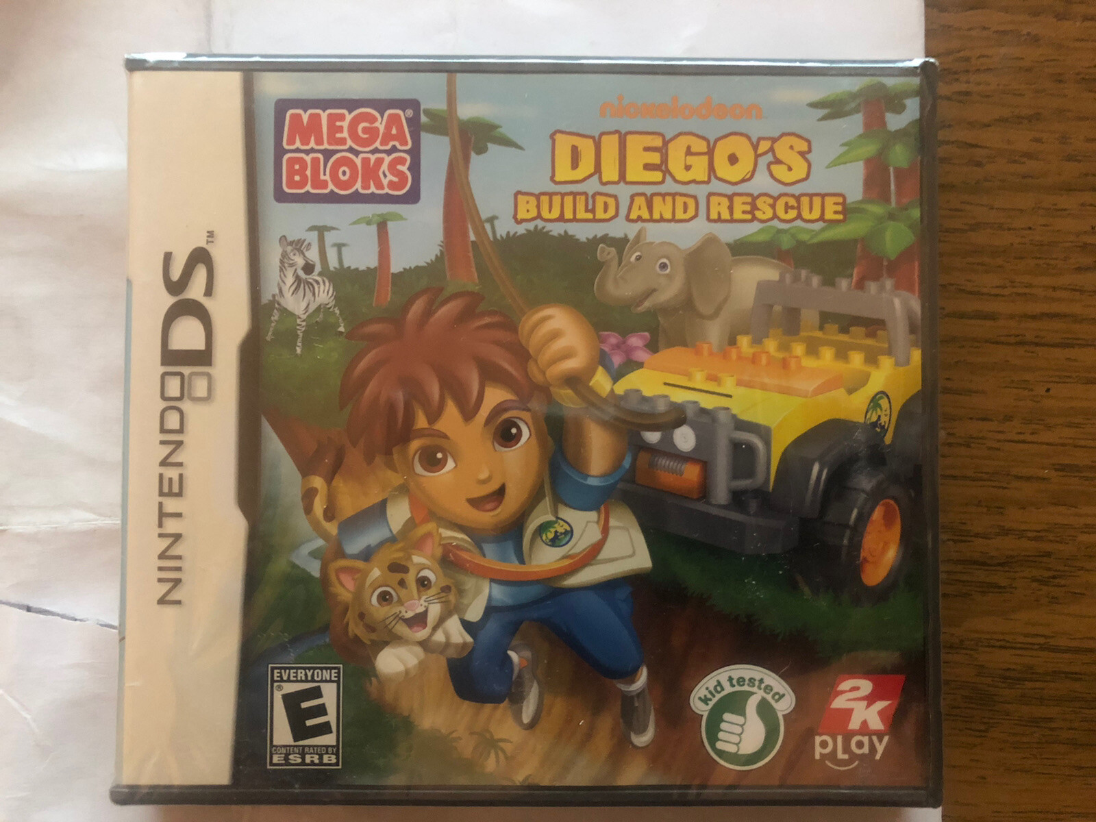 Mega Bloks: Diego’s Build and Rescue (Nintendo DS, 2010) Brand New Sealed