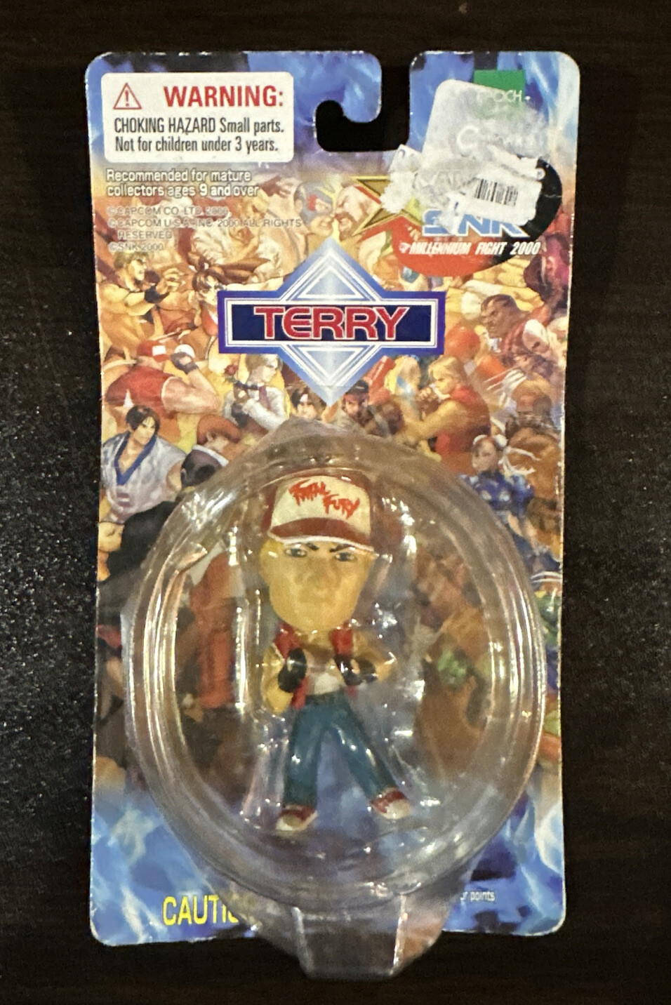 Capcom vs Snk : King of Fighters Terry 3D 2 -3 Action Figure Key Chain