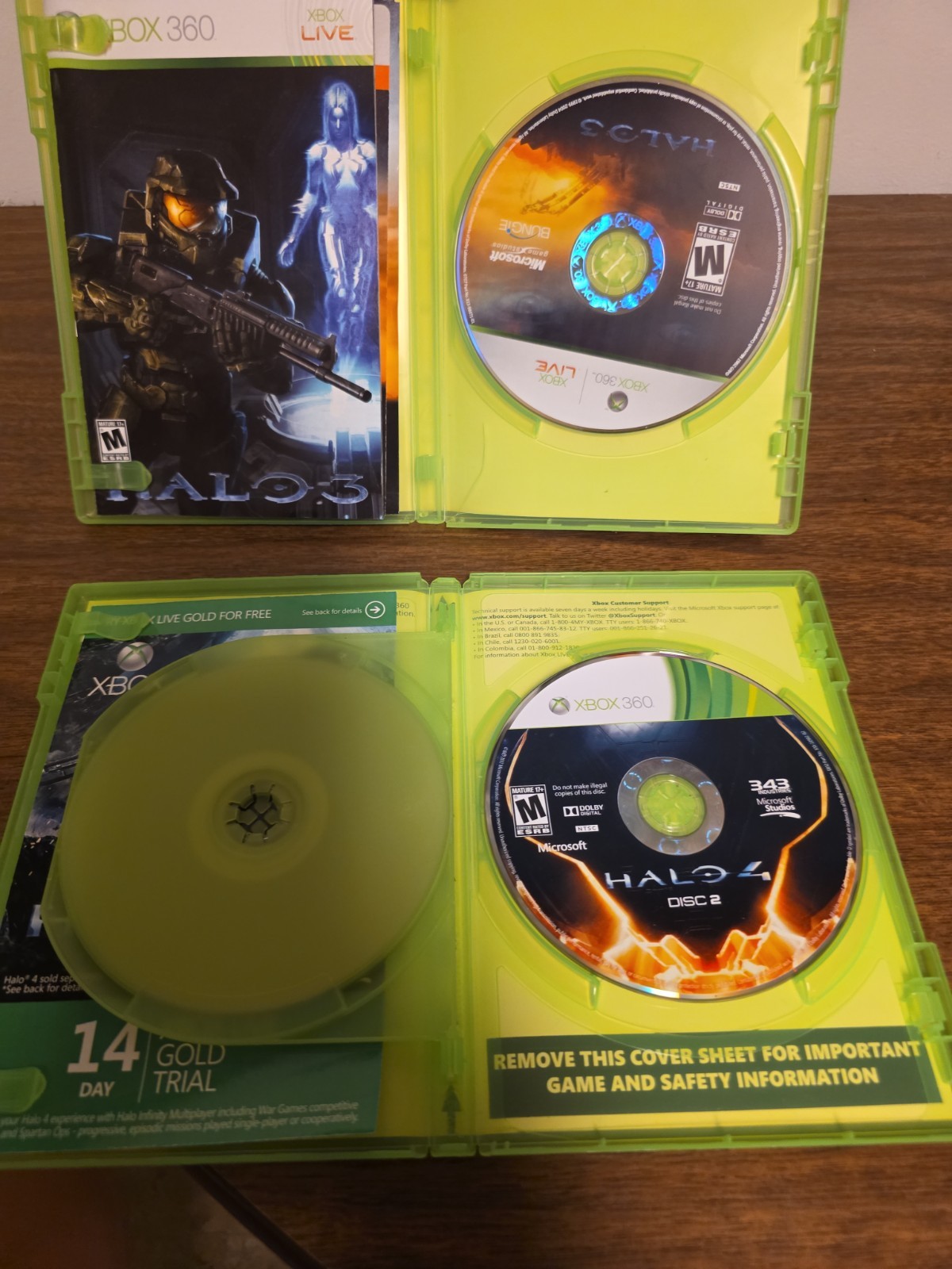 Microsoft Xbox 360 Game Lot Of 12 W/ 2 Turtle Beach X12 Headsets- Untested…