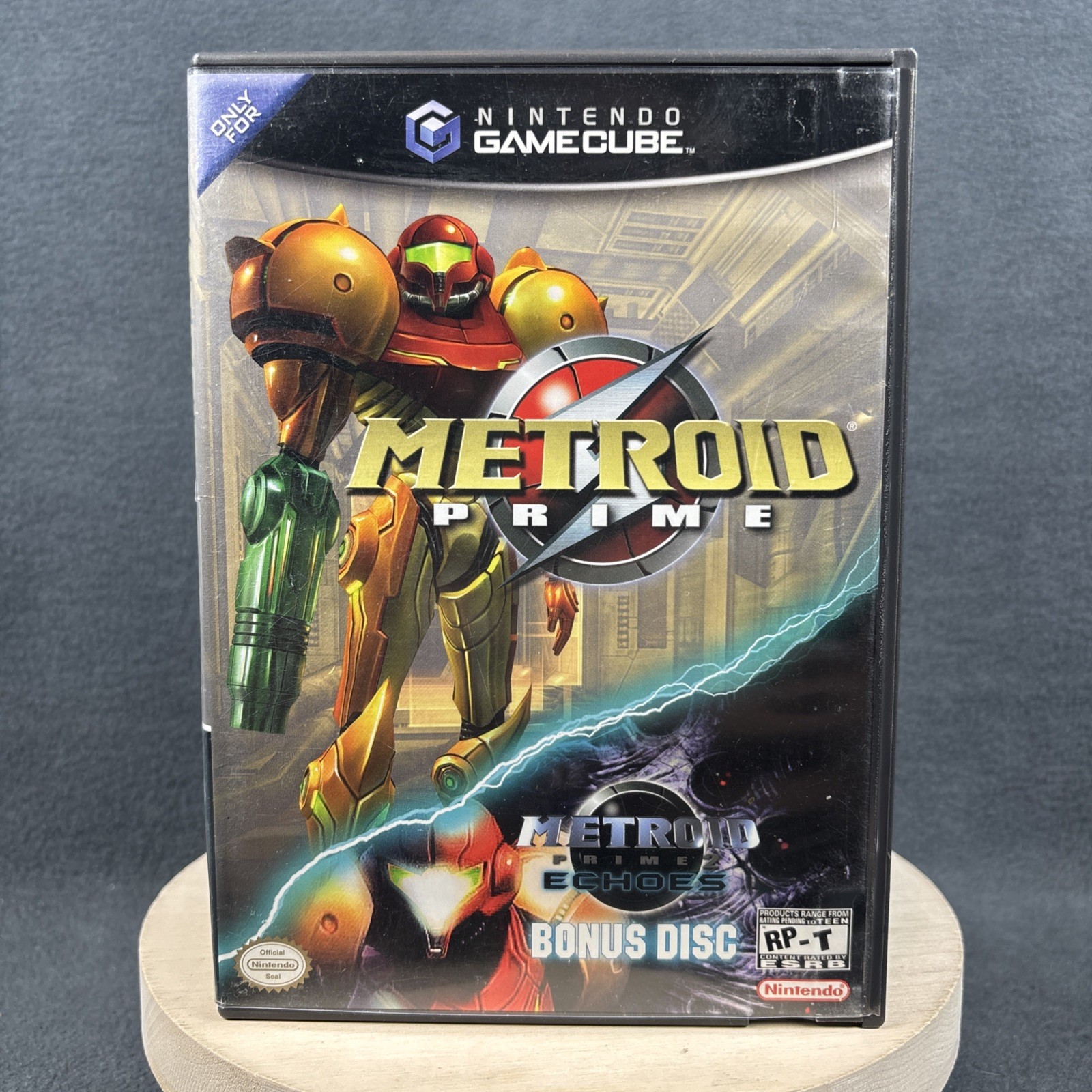 Nintendo GameCube – Metroid Prime [Prime 2: Echoes Bonus Disc] – No Manual