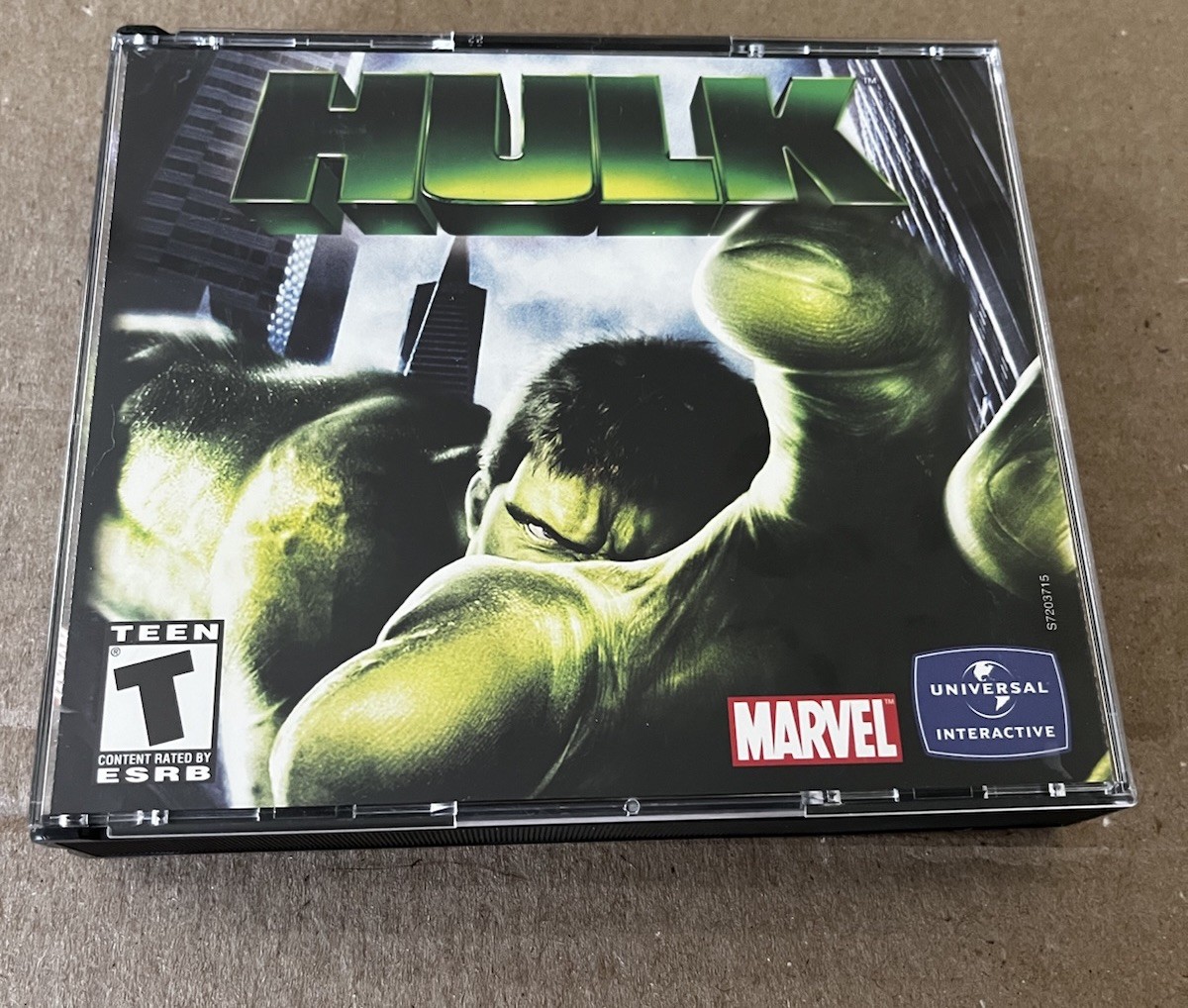 HULK Big Box PC Game CD-rom Universal Interactive Marvel 2003 Incredible Hulk