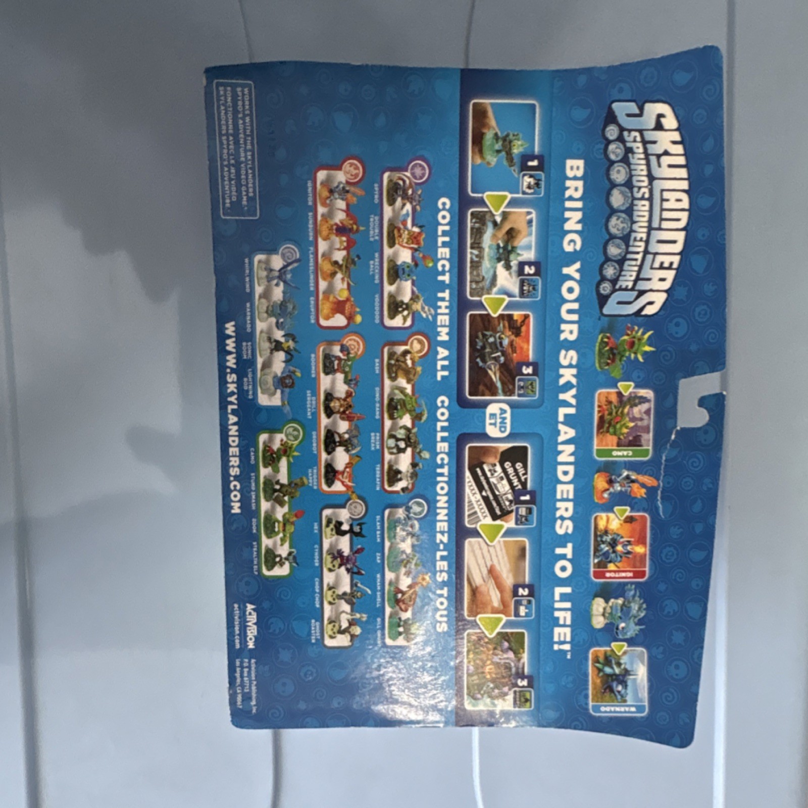 Activision Skylanders Spyro’s Adventure Camo Ignitor Warnado Figure Set