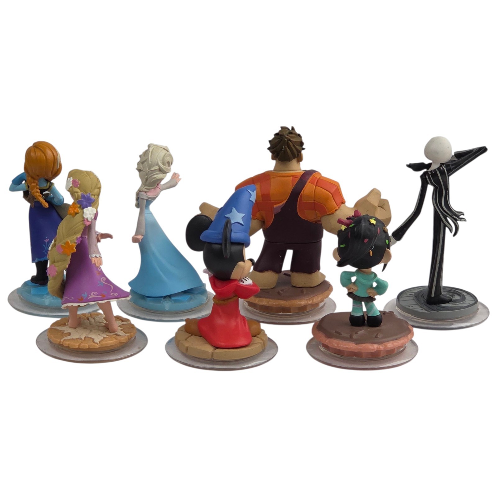 Disney Infinity Disney Friends Figures Lot of 7 – Frozen, Wreck-It Ralph & More