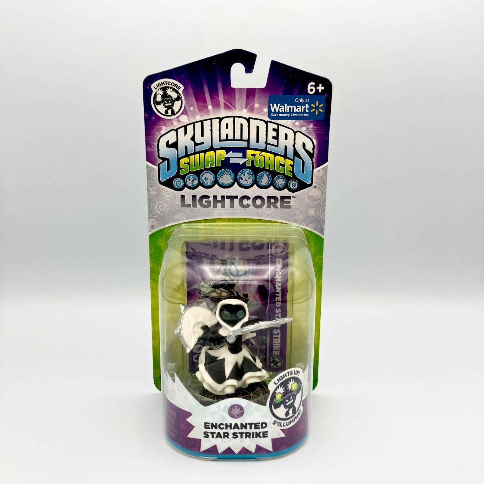 Skylanders Swap Force Enchanted Star Strike Lightcore Figure NIB NEW SEALED