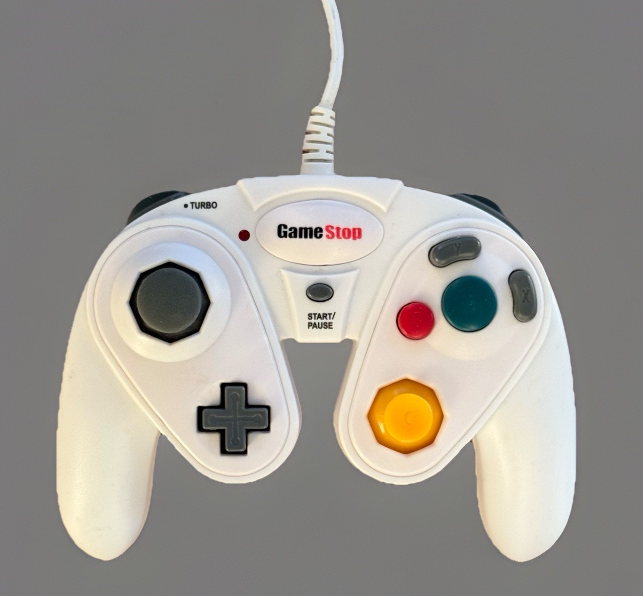 Game Stop G3 Pelican Wired Turbo Controller for Nintendo Game Cube & Wii – White